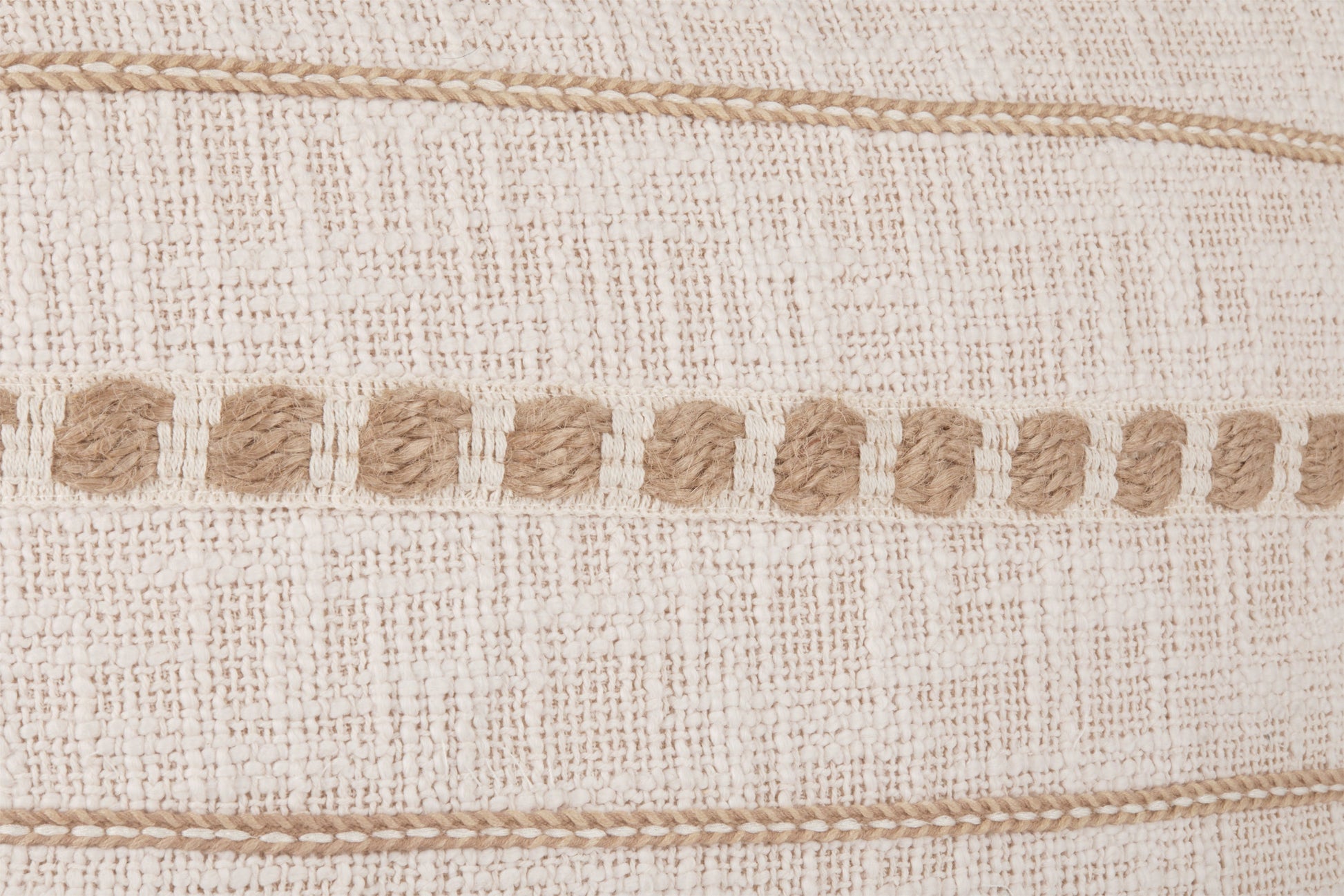 ML Lago Ivory/Natural 22x22 Throw Pillow (Set of 2) - Ornate Home