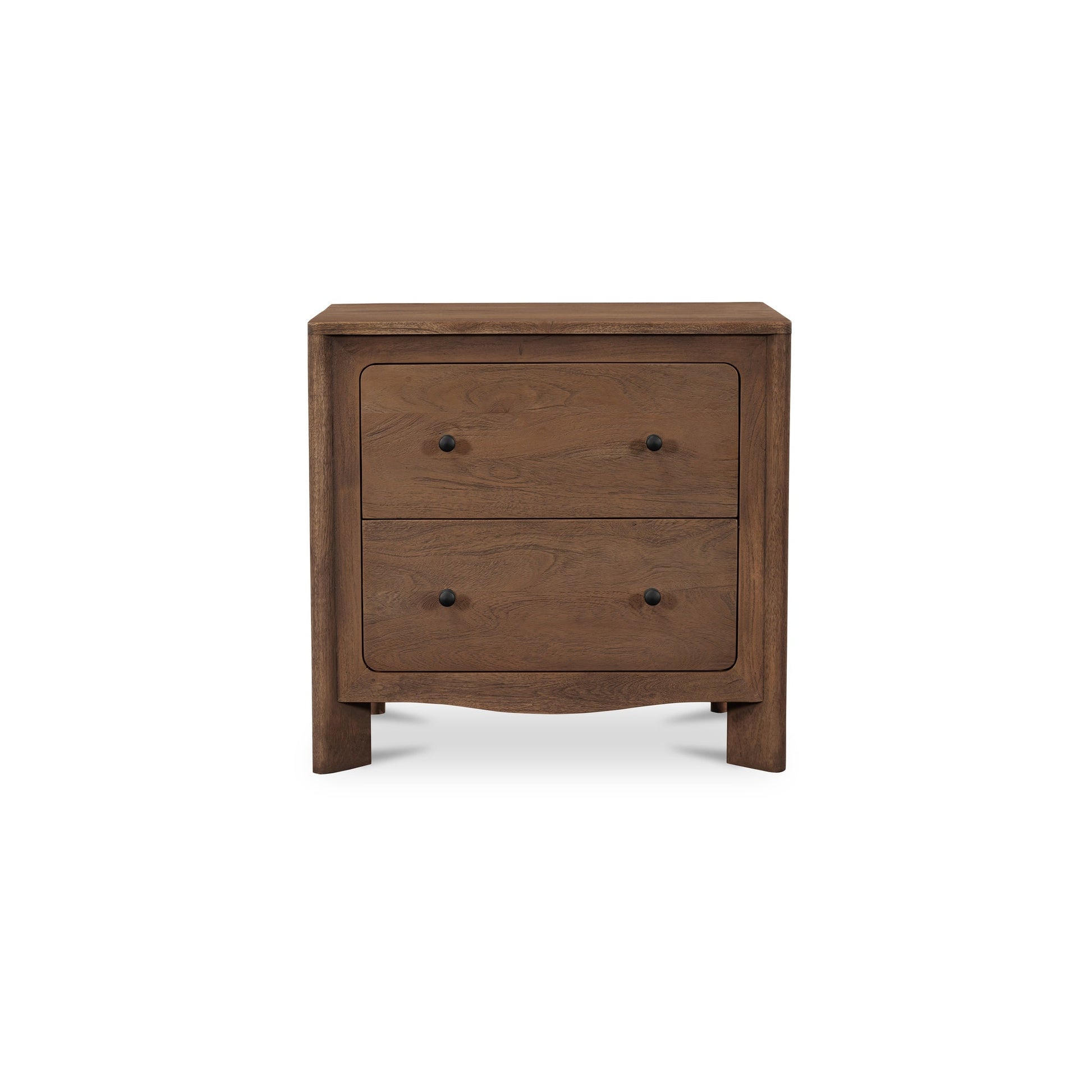 Mabel Dark Brown Nightstand - Ornate Home