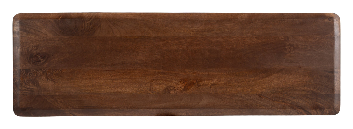 Macaria Walnut Console Table - Ornate Home