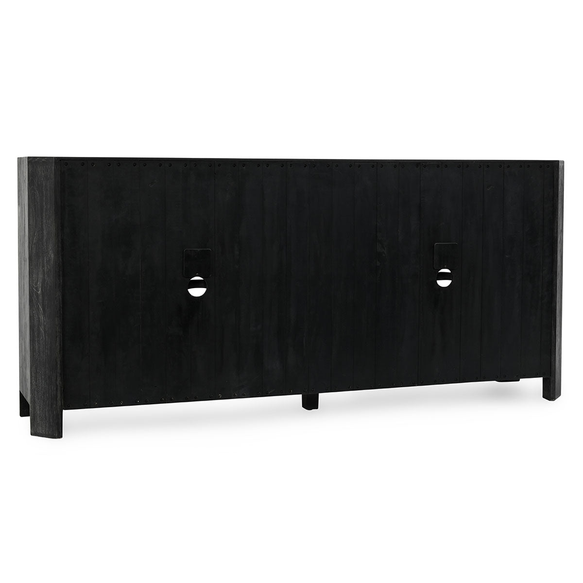 Macarthur Antique Black Cabinet - Ornate Home