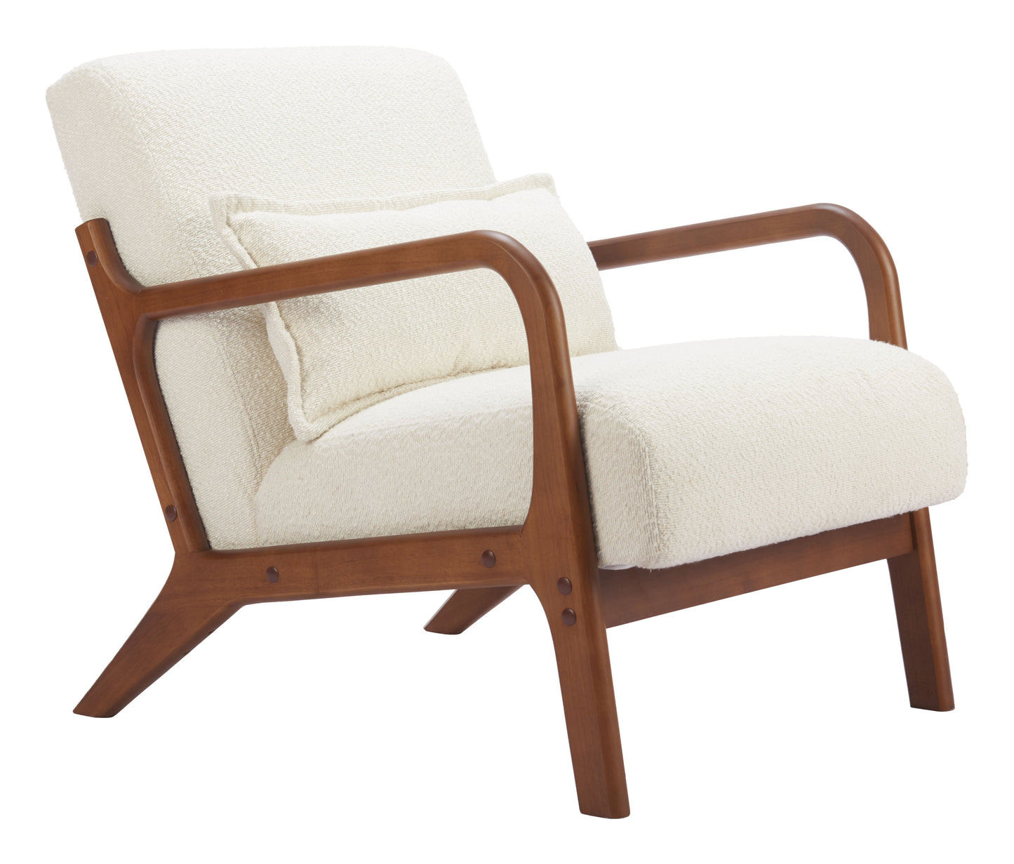 Macio Cream Accent Chair - Ornate Home