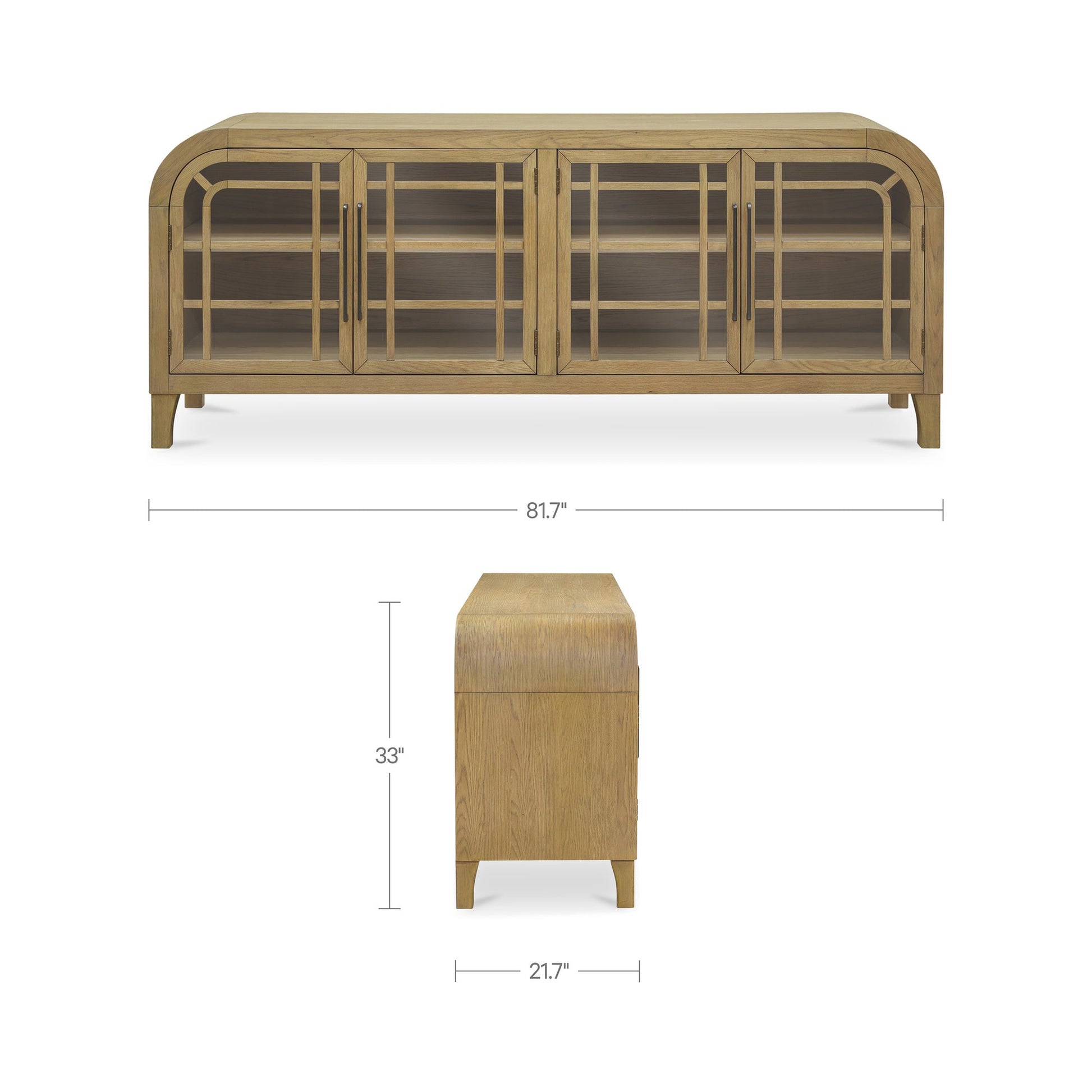 Maddie Natural Sideboard - Ornate Home