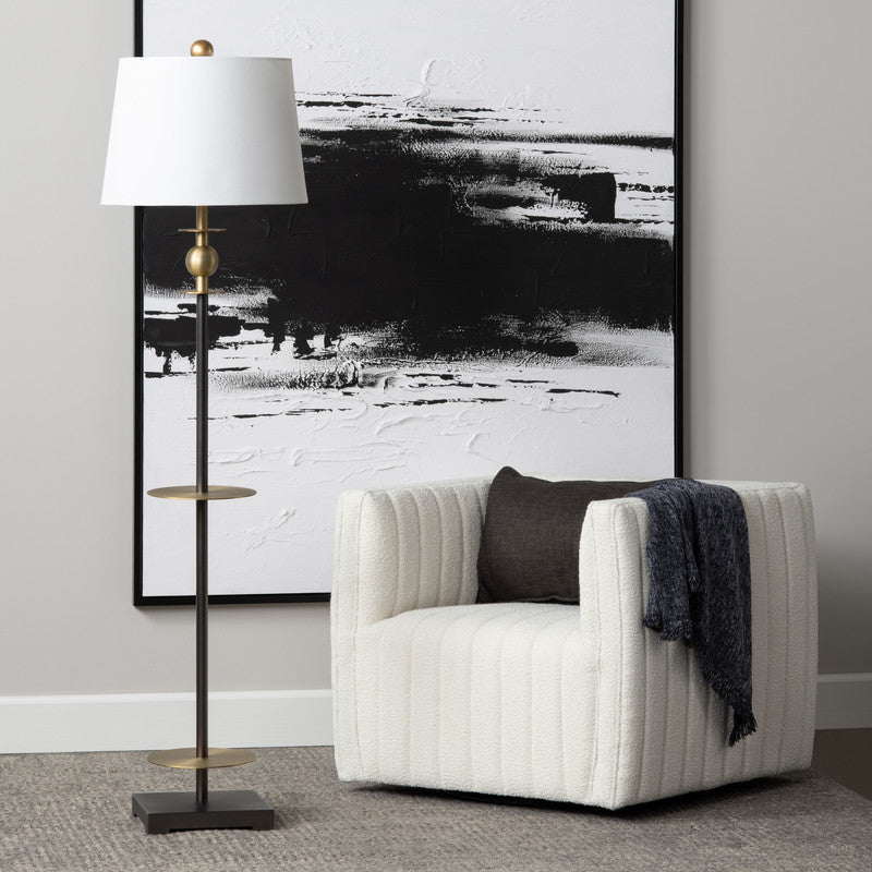 Maddison White Accent Chair - Ornate Home