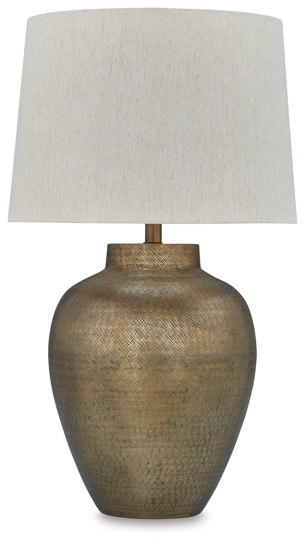 Madney Antique Gold 2-Piece Lamp Set- Viva Furn