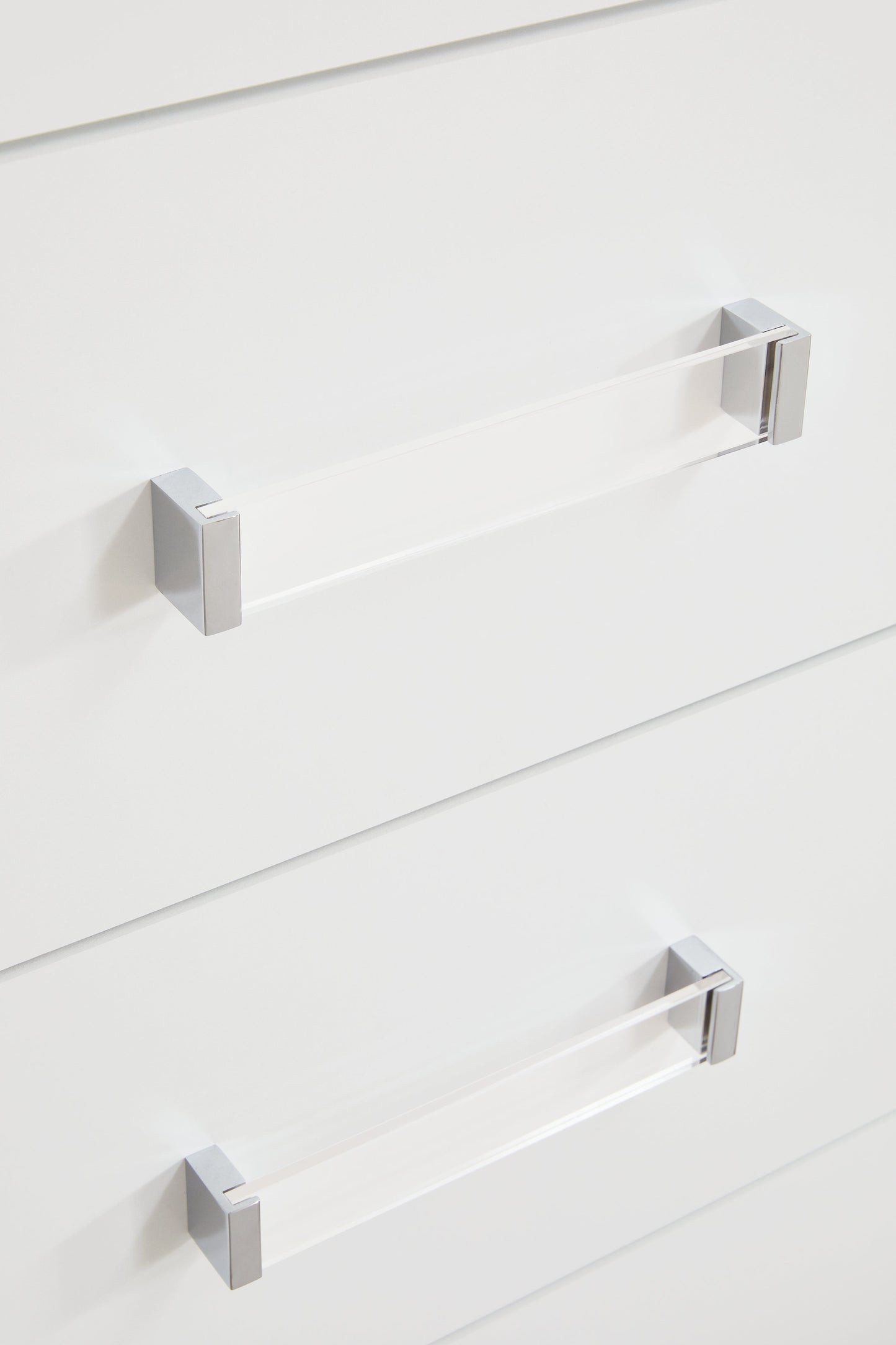 Maeling White Nightstand- Viva Furn