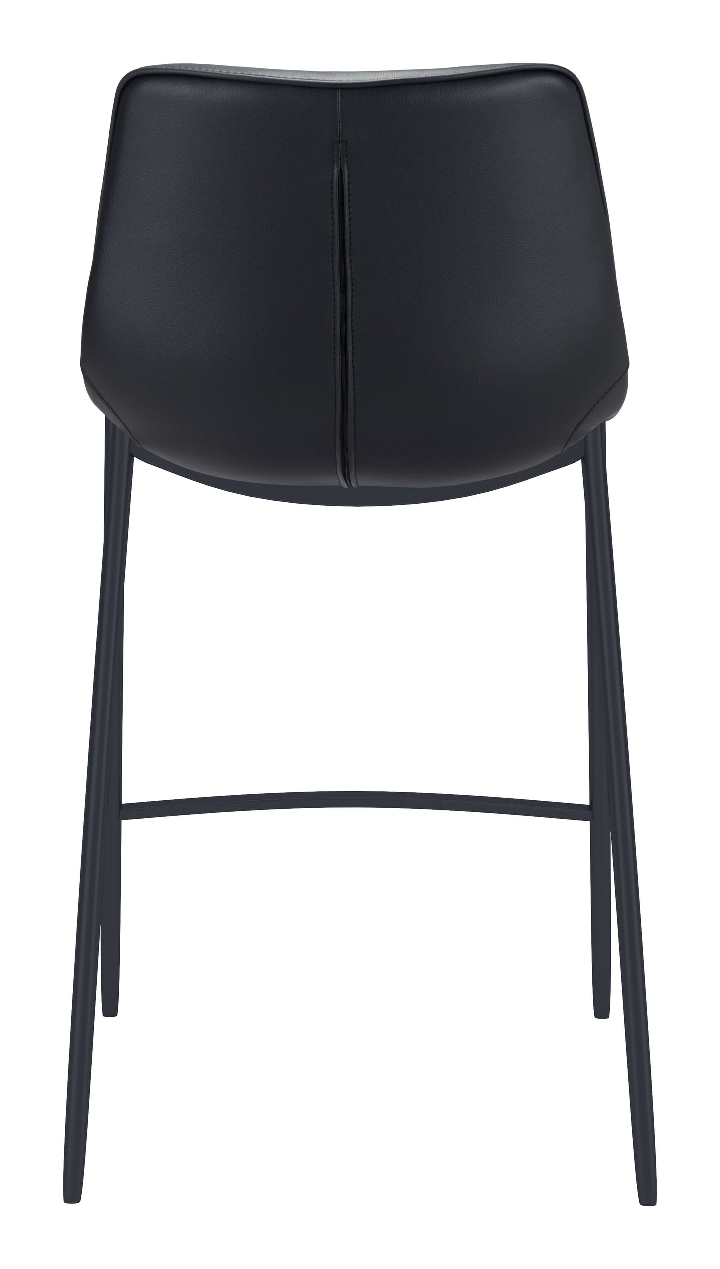 Magnus Black Barstool (Set of 2) - Ornate Home