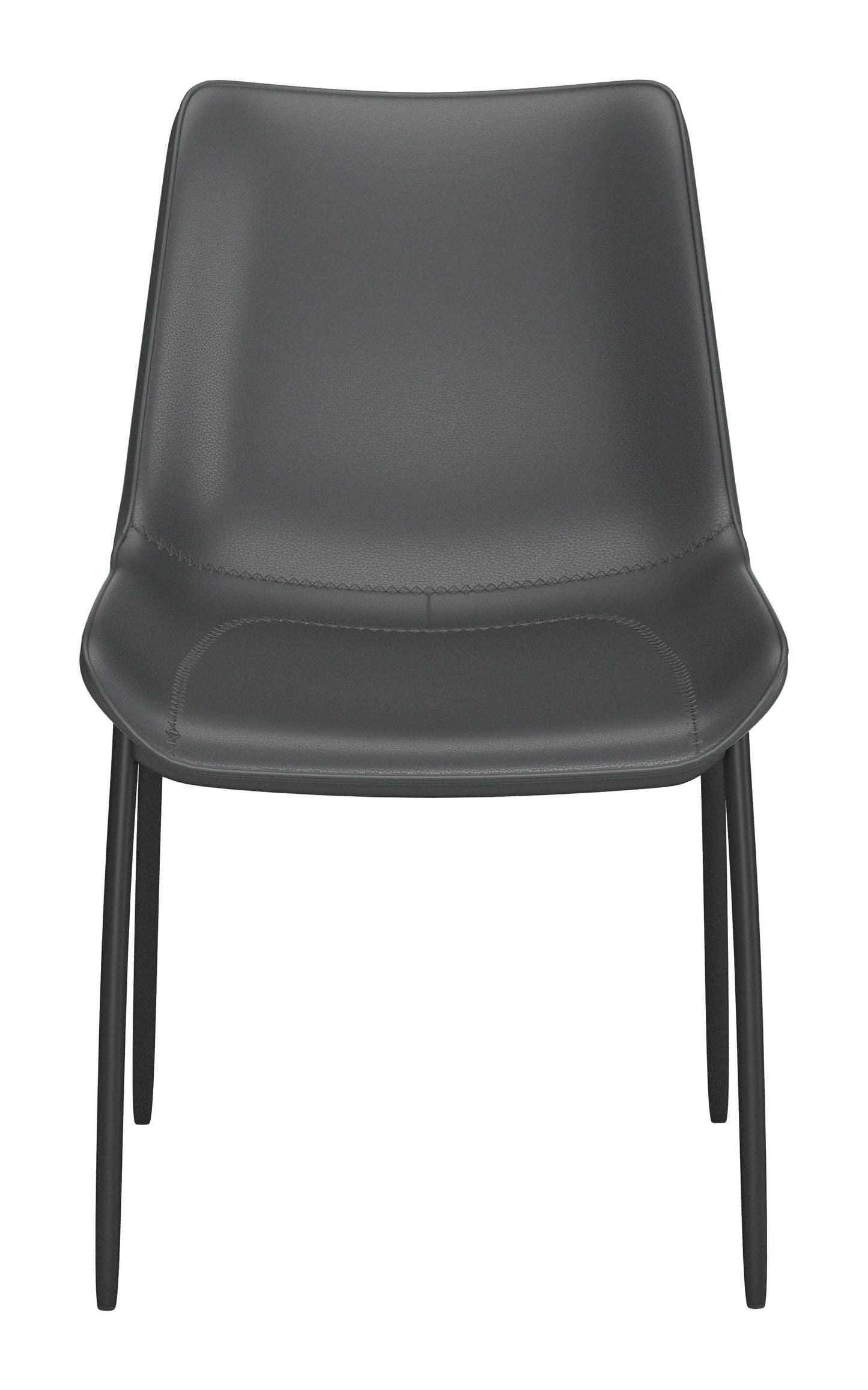 Magnus Black Dining Chair (Set of 2) - Ornate Home
