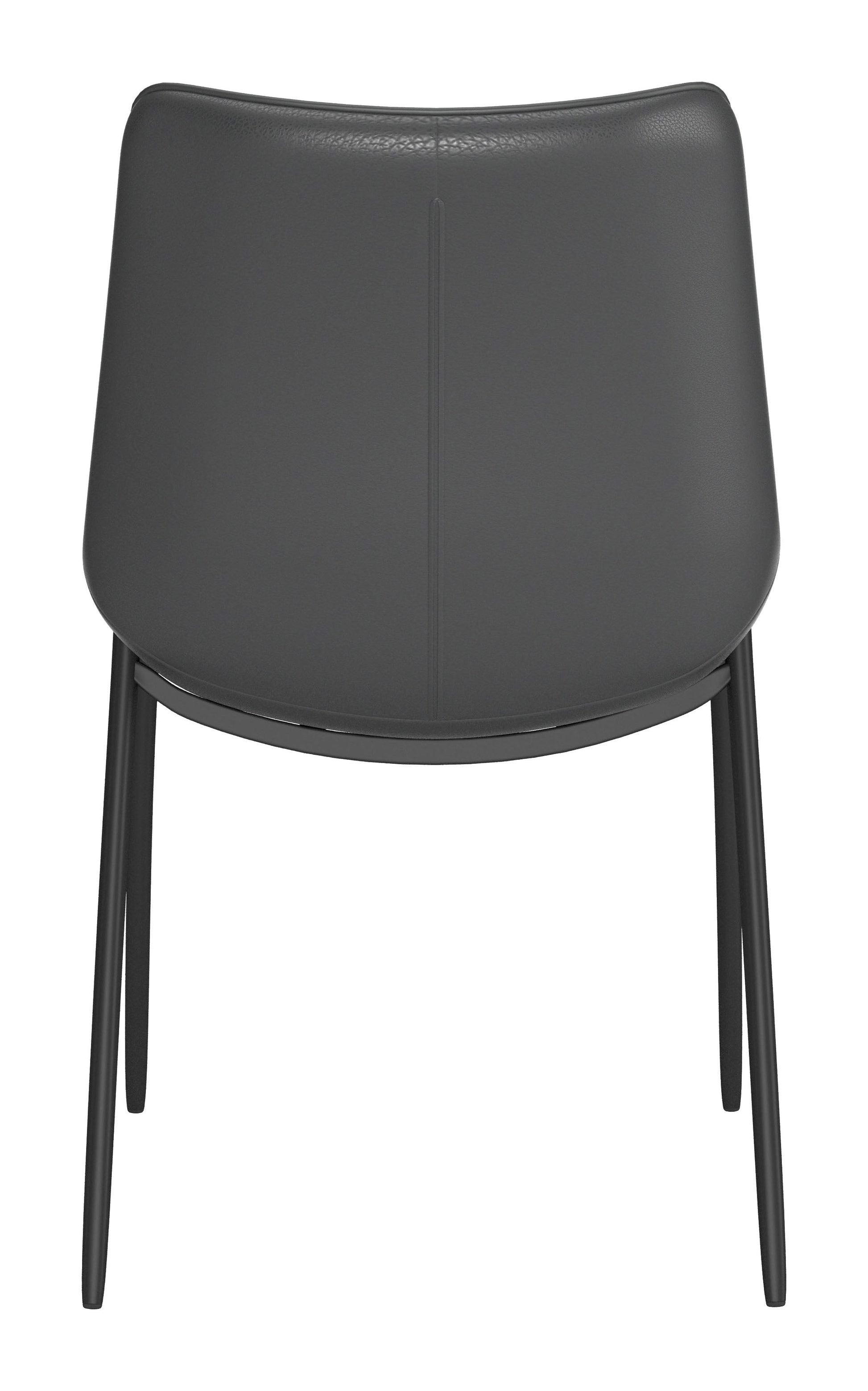 Magnus Black Dining Chair (Set of 2) - Ornate Home