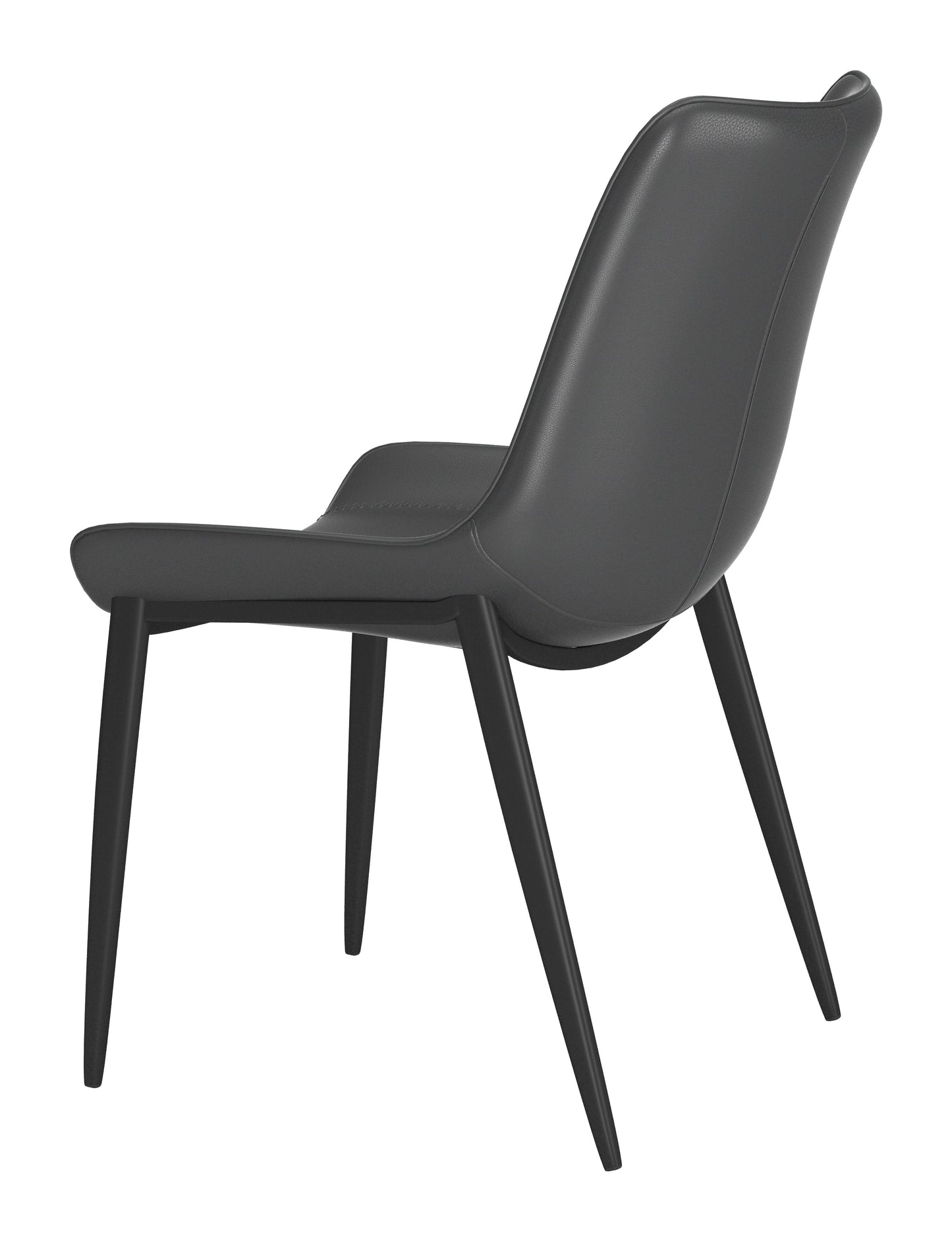 Magnus Black Dining Chair (Set of 2) - Ornate Home