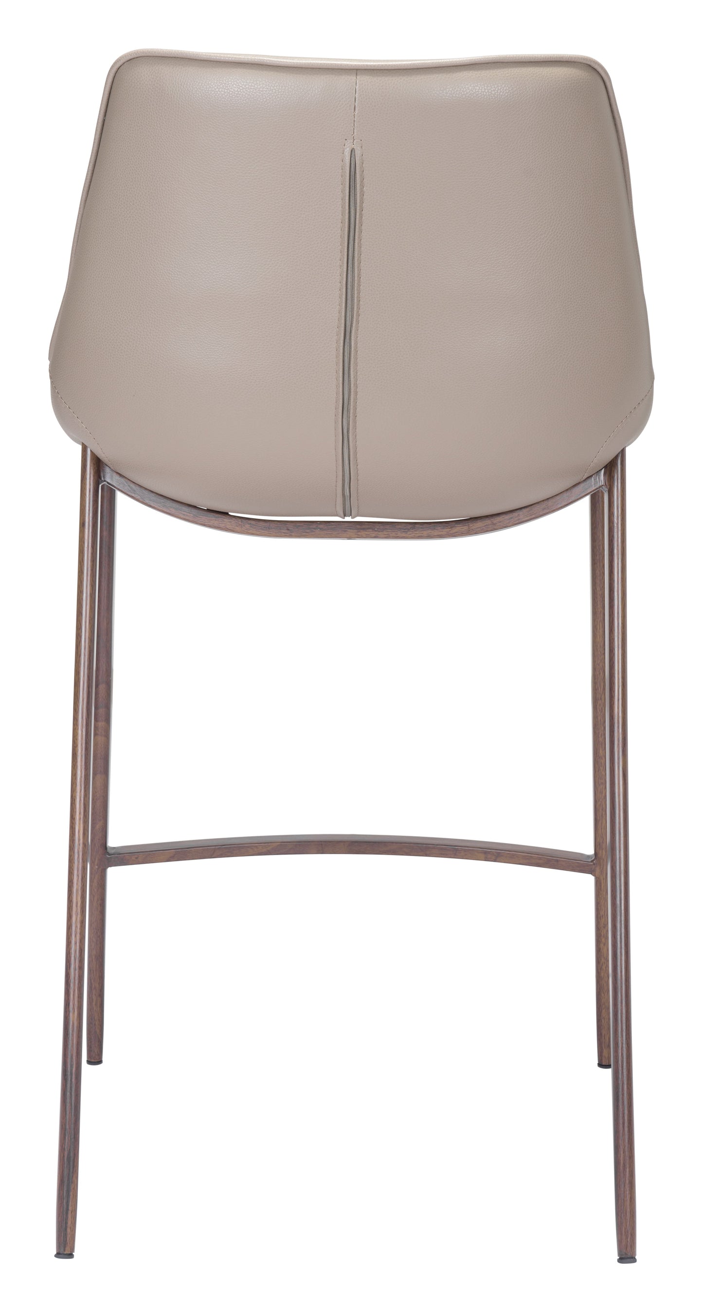 Magnus Brown & Walnut Counter Stool (Set of 2) - Ornate Home