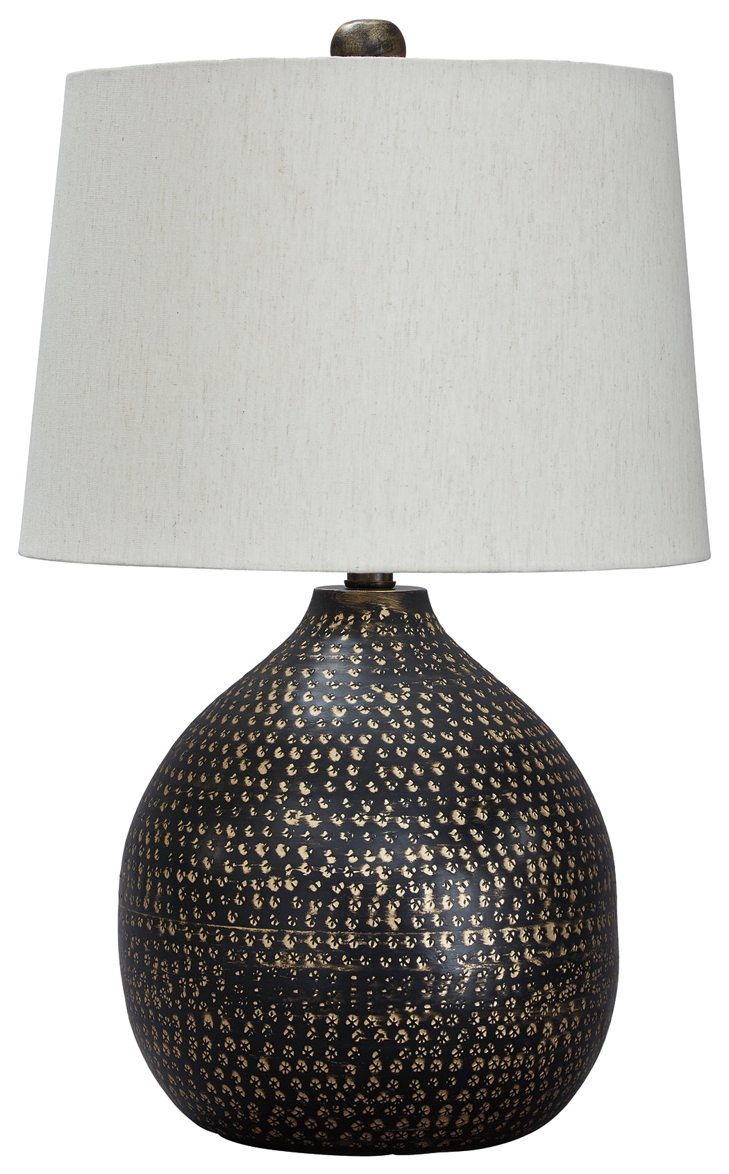 Maire Black/Gold Table Lamp (Set of 2)- Viva Furn