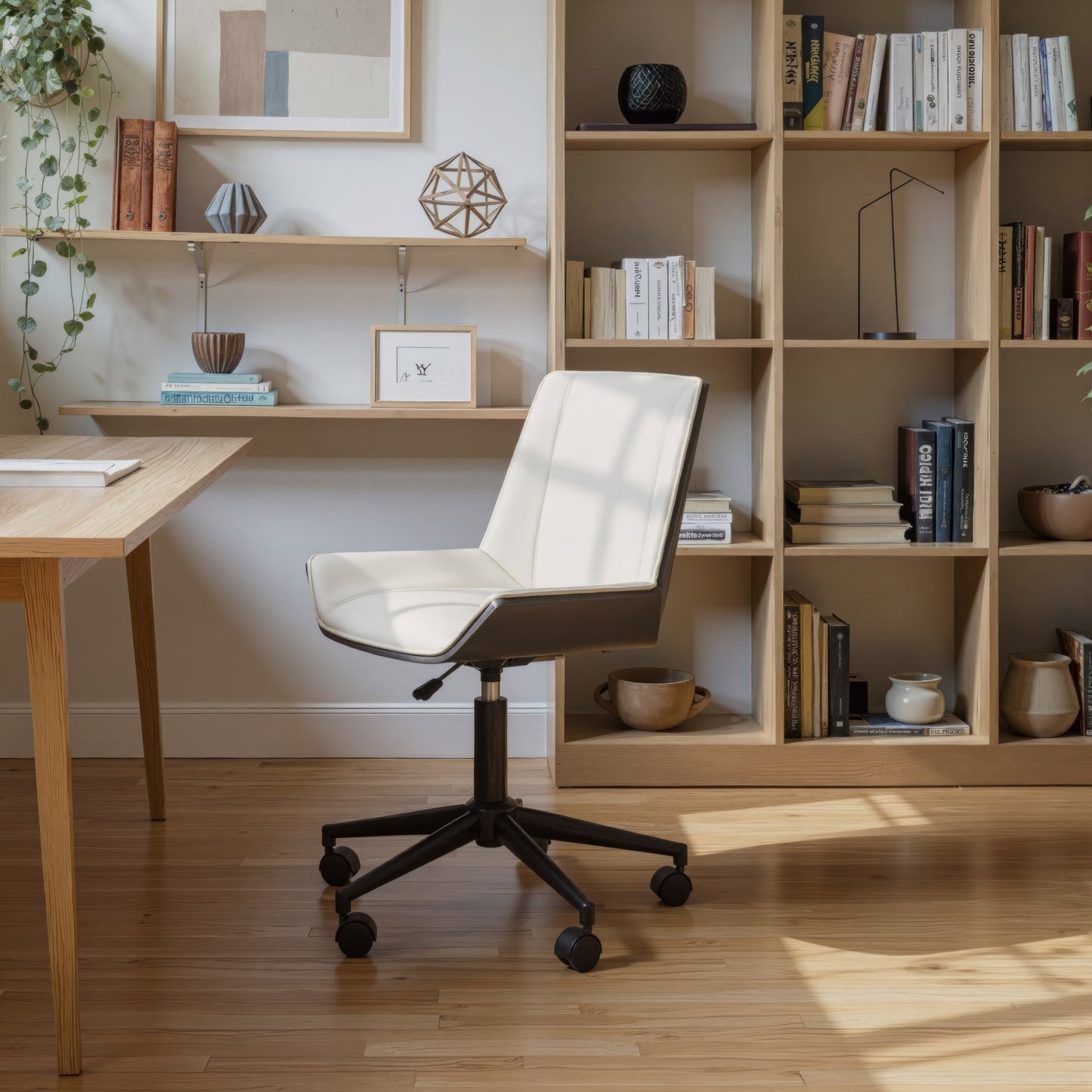 Maker White Office Chair - Ornate Home