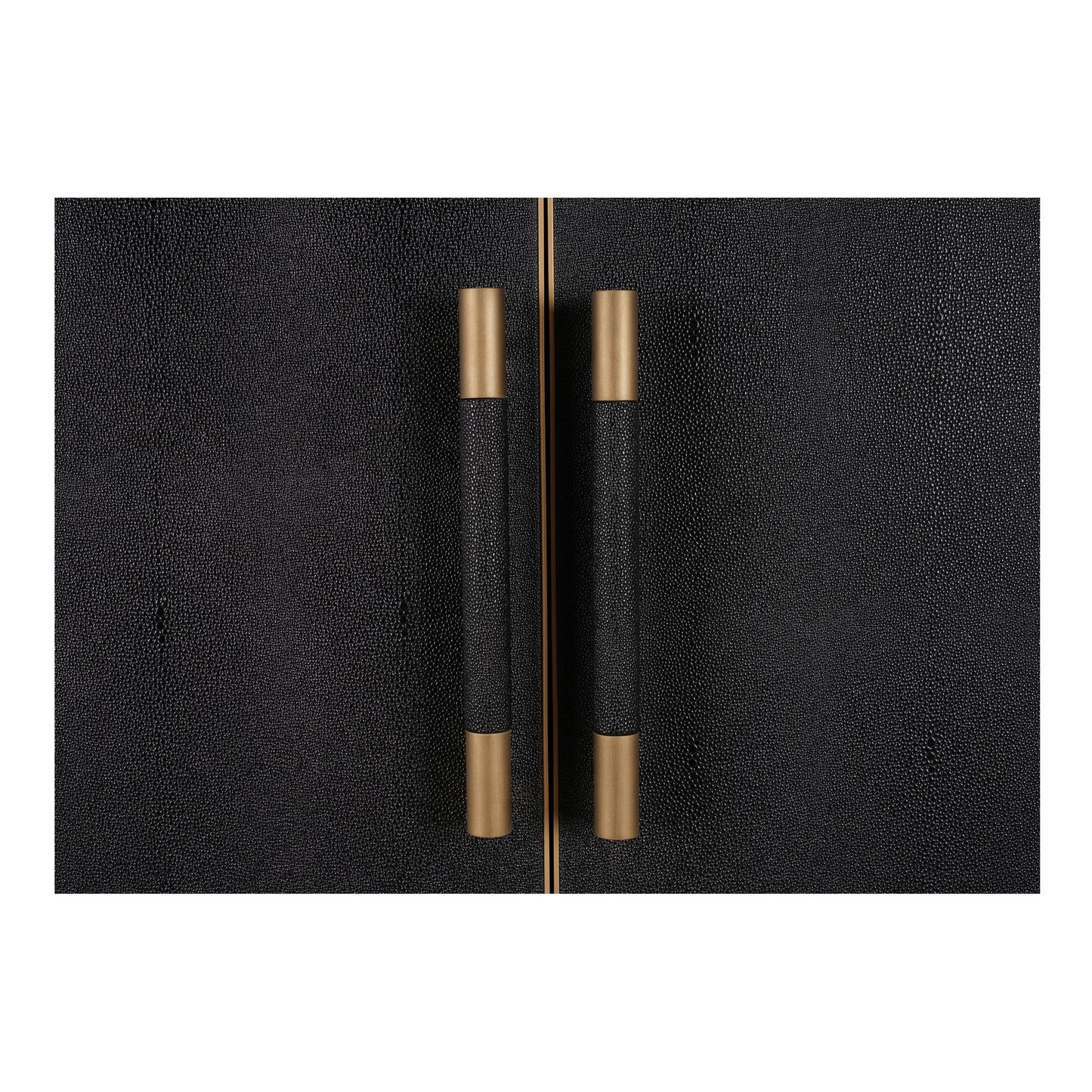 Mako Black Bar Cabinet - Ornate Home