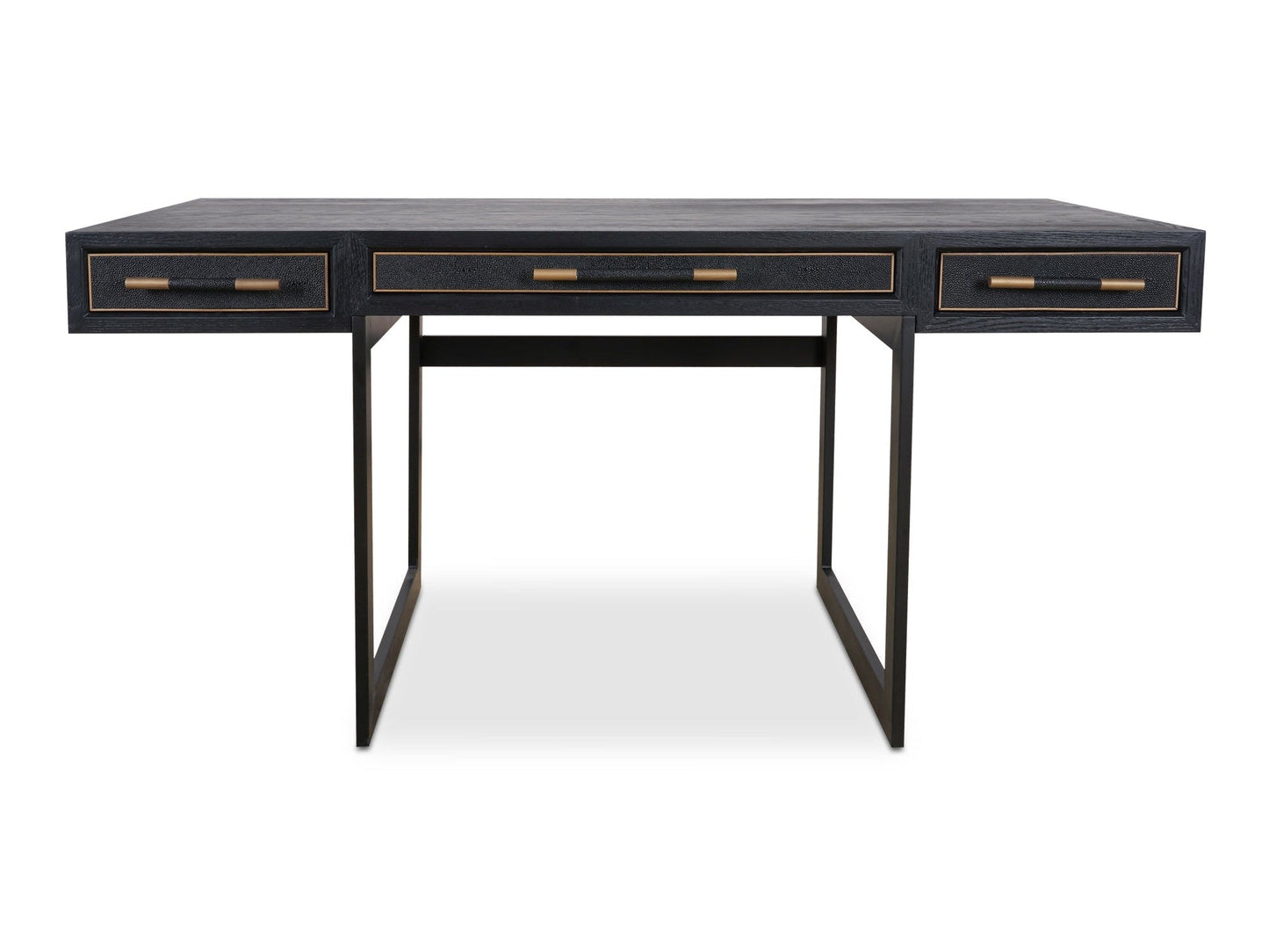 Mako Black Desk - Ornate Home