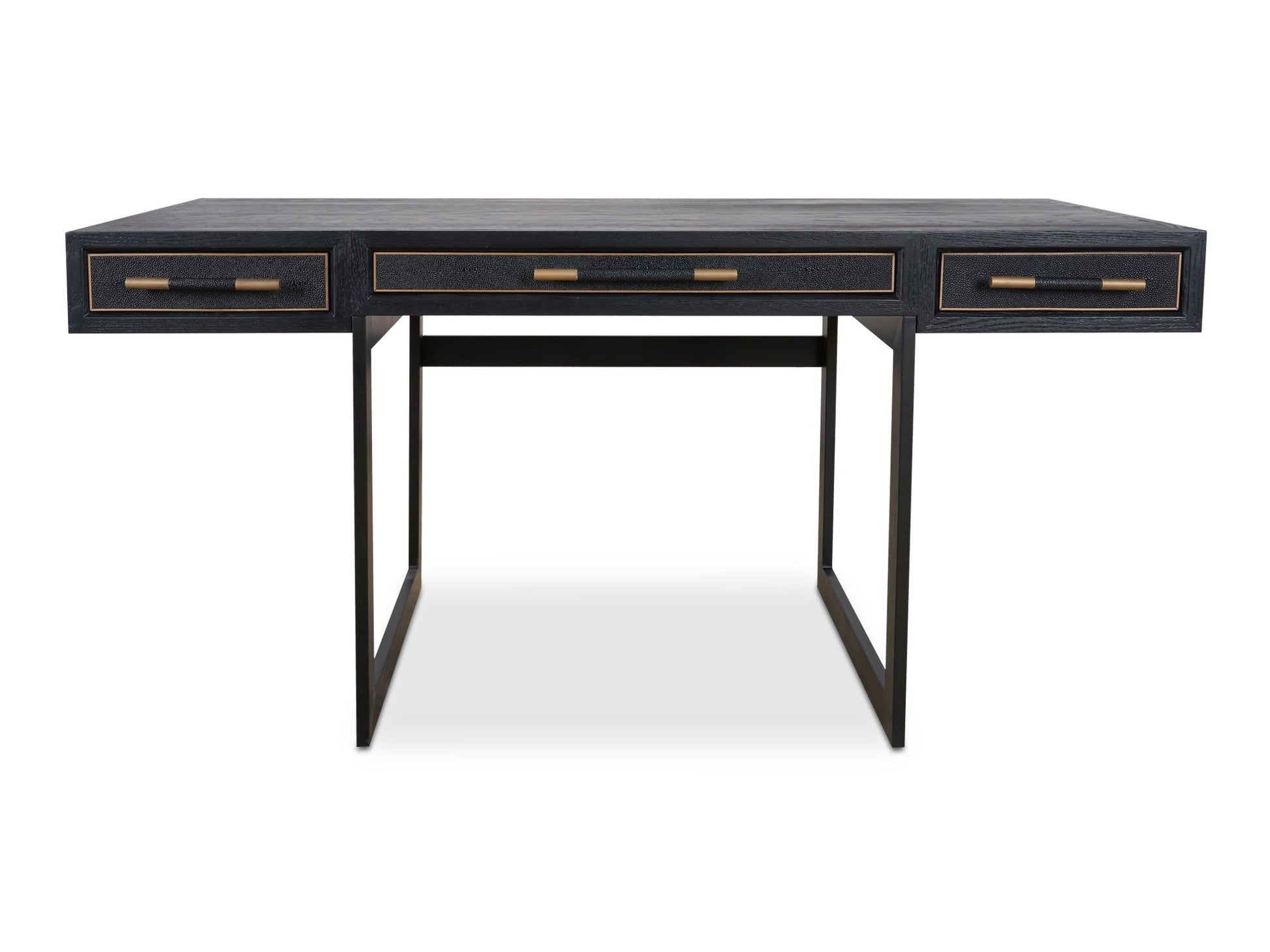 Mako Black Desk - Ornate Home