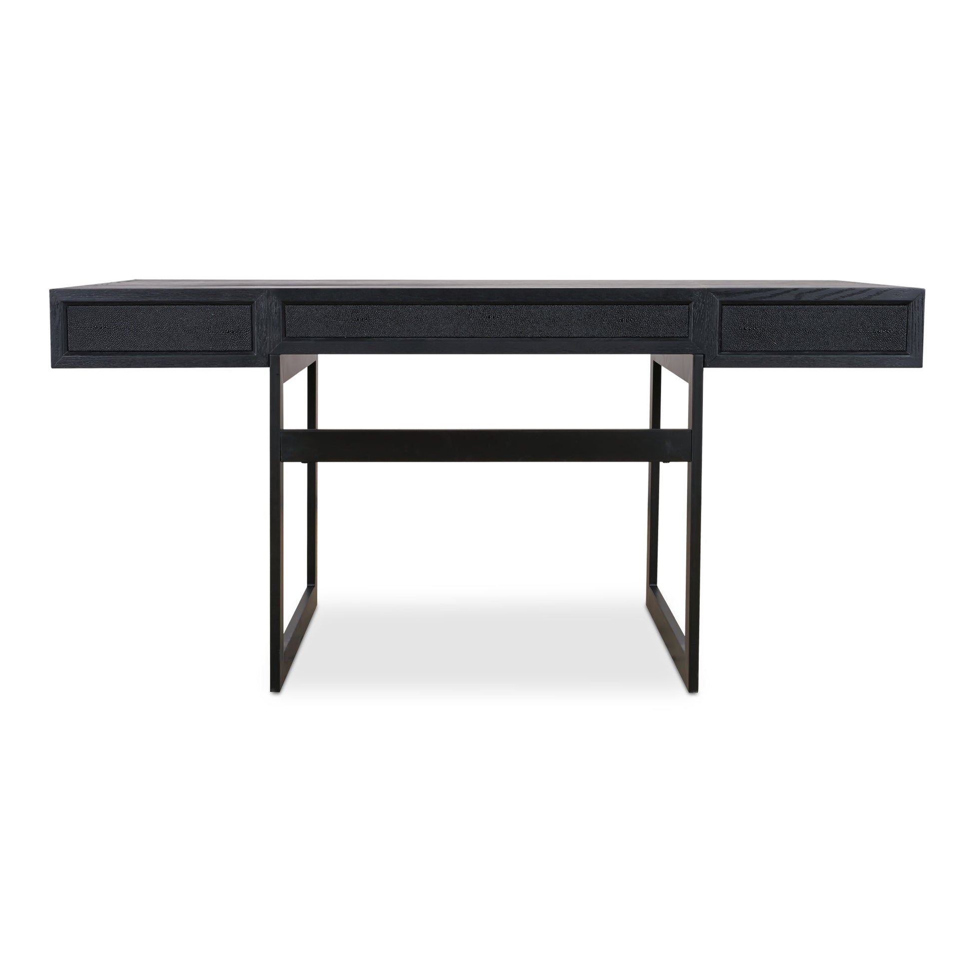 Mako Black Desk - Ornate Home