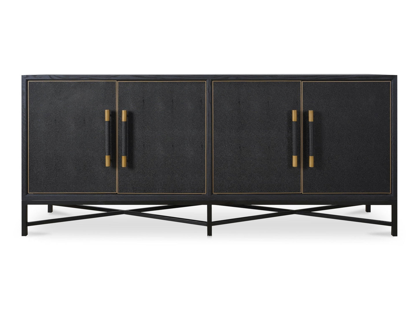Mako Black Sideboard - Ornate Home