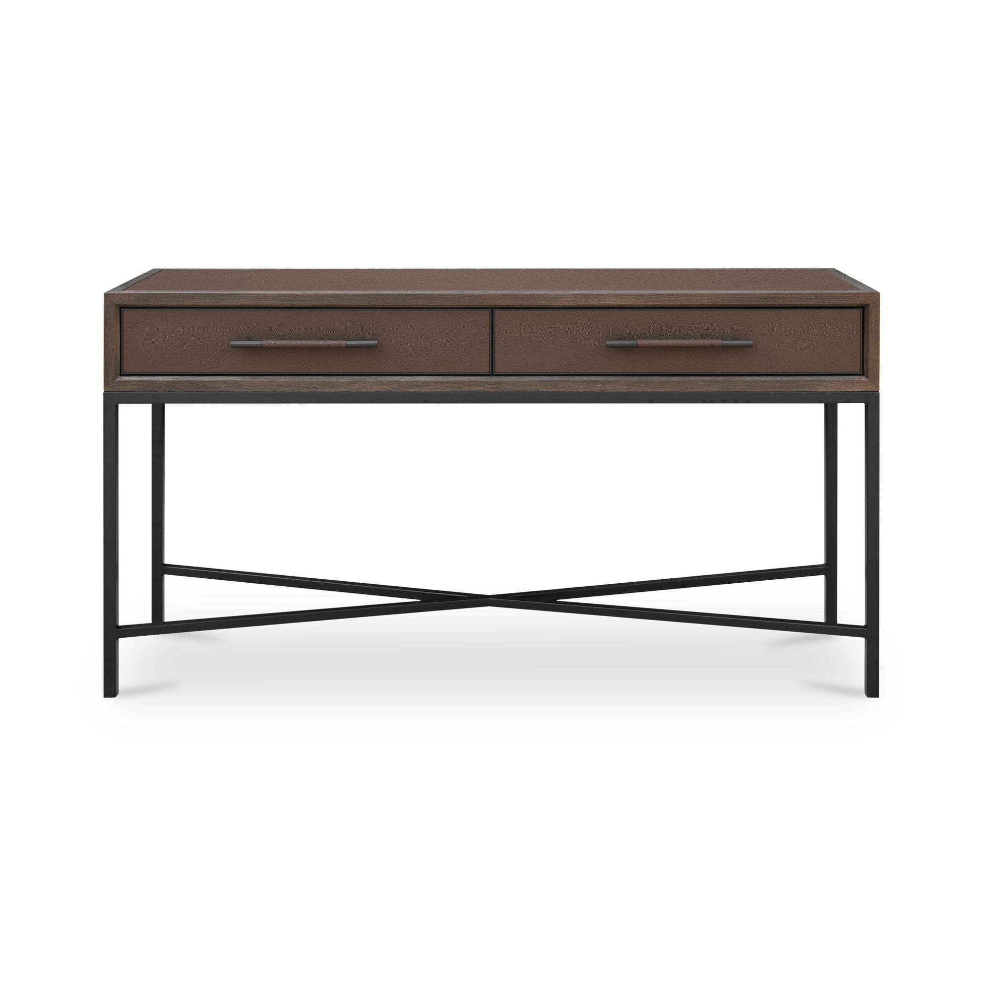 Mako Brown Console Table - Ornate Home