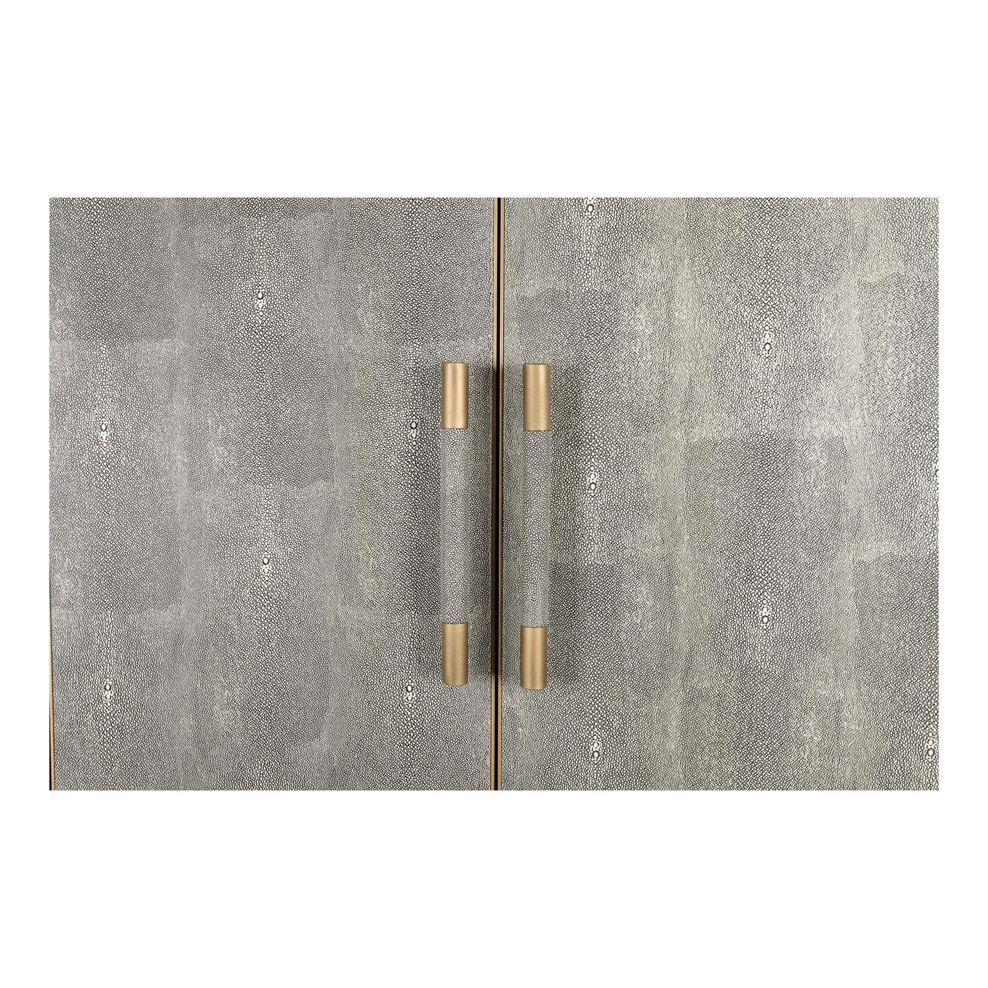 Mako Grey Bar Cabinet - Ornate Home