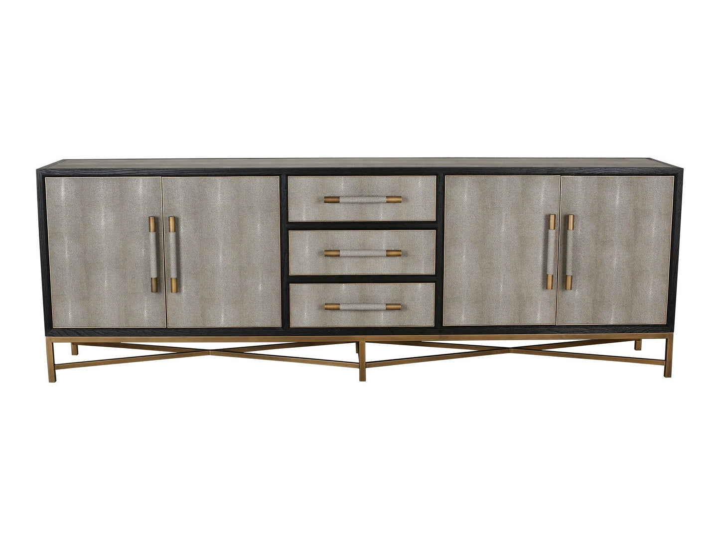Mako Grey Large Sideboard - Ornate Home