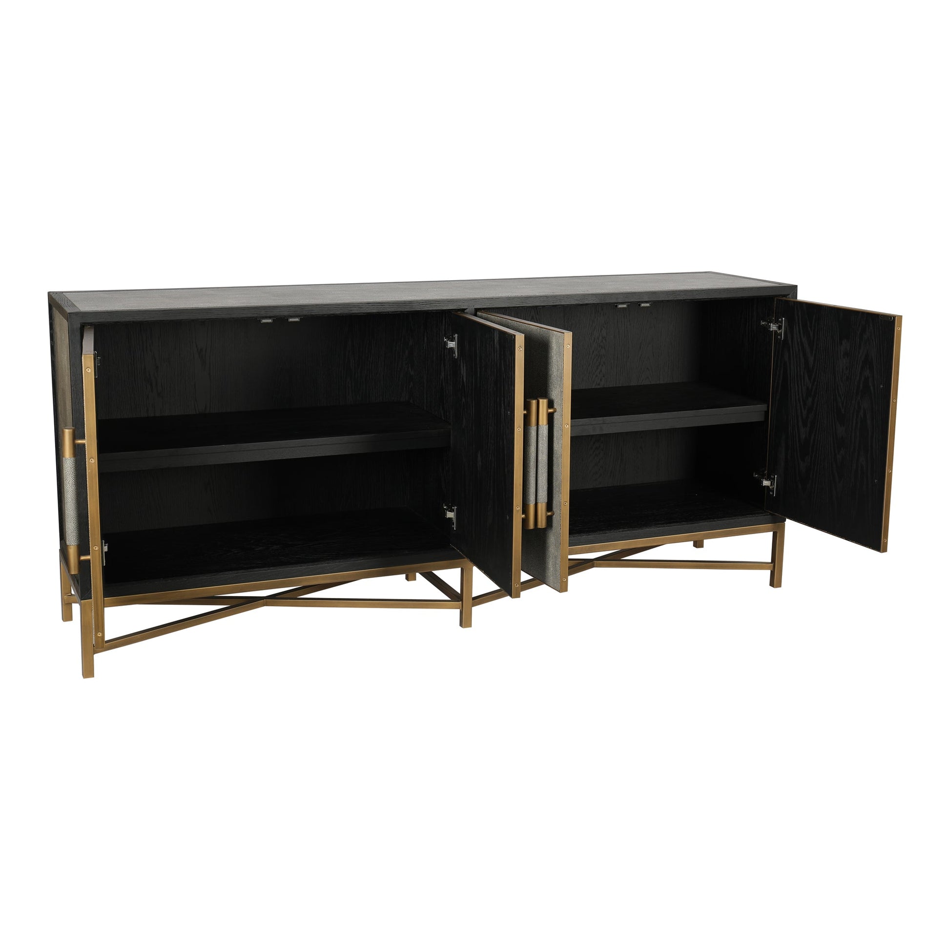 Mako Grey Small Sideboard - Ornate Home