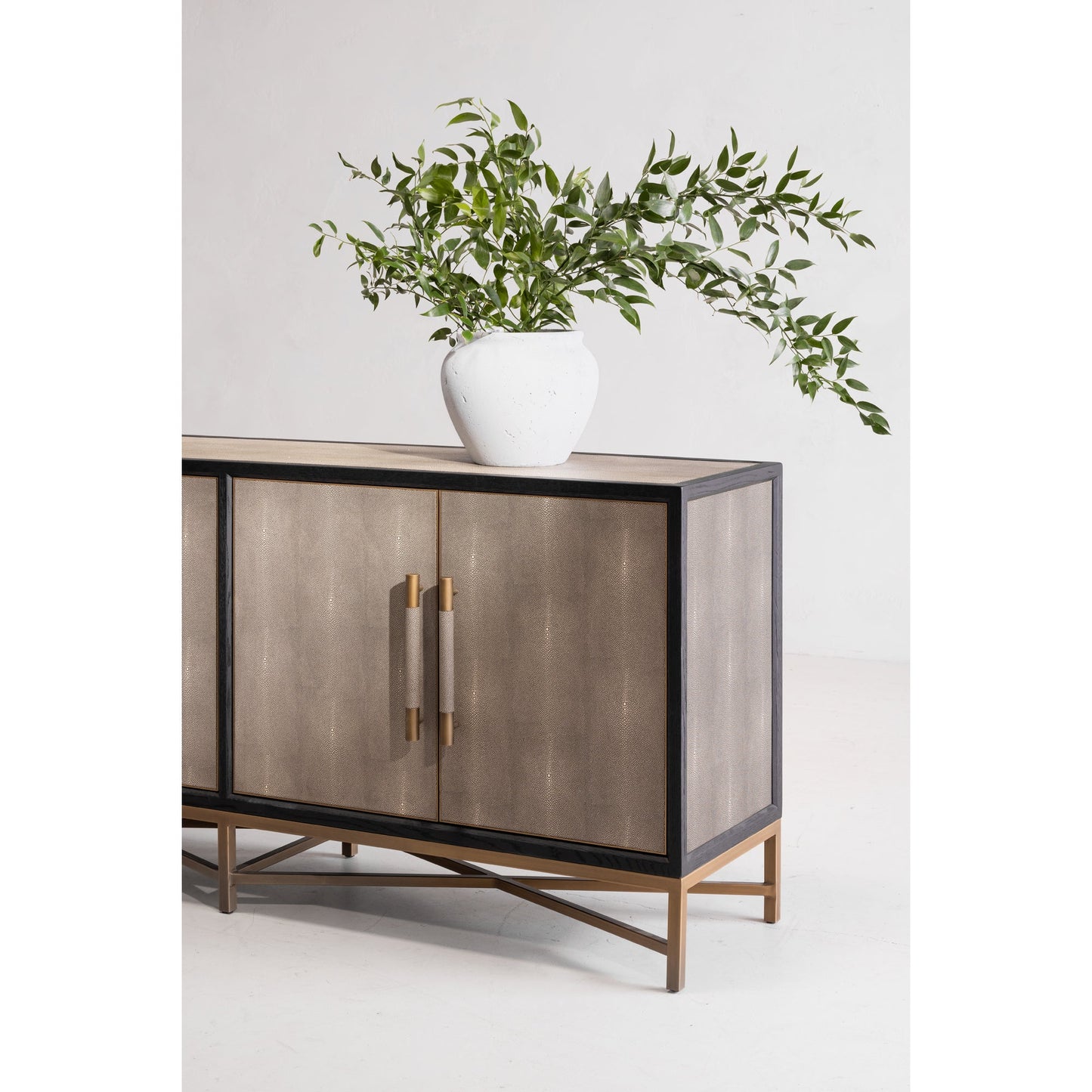 Mako Grey Small Sideboard - Ornate Home