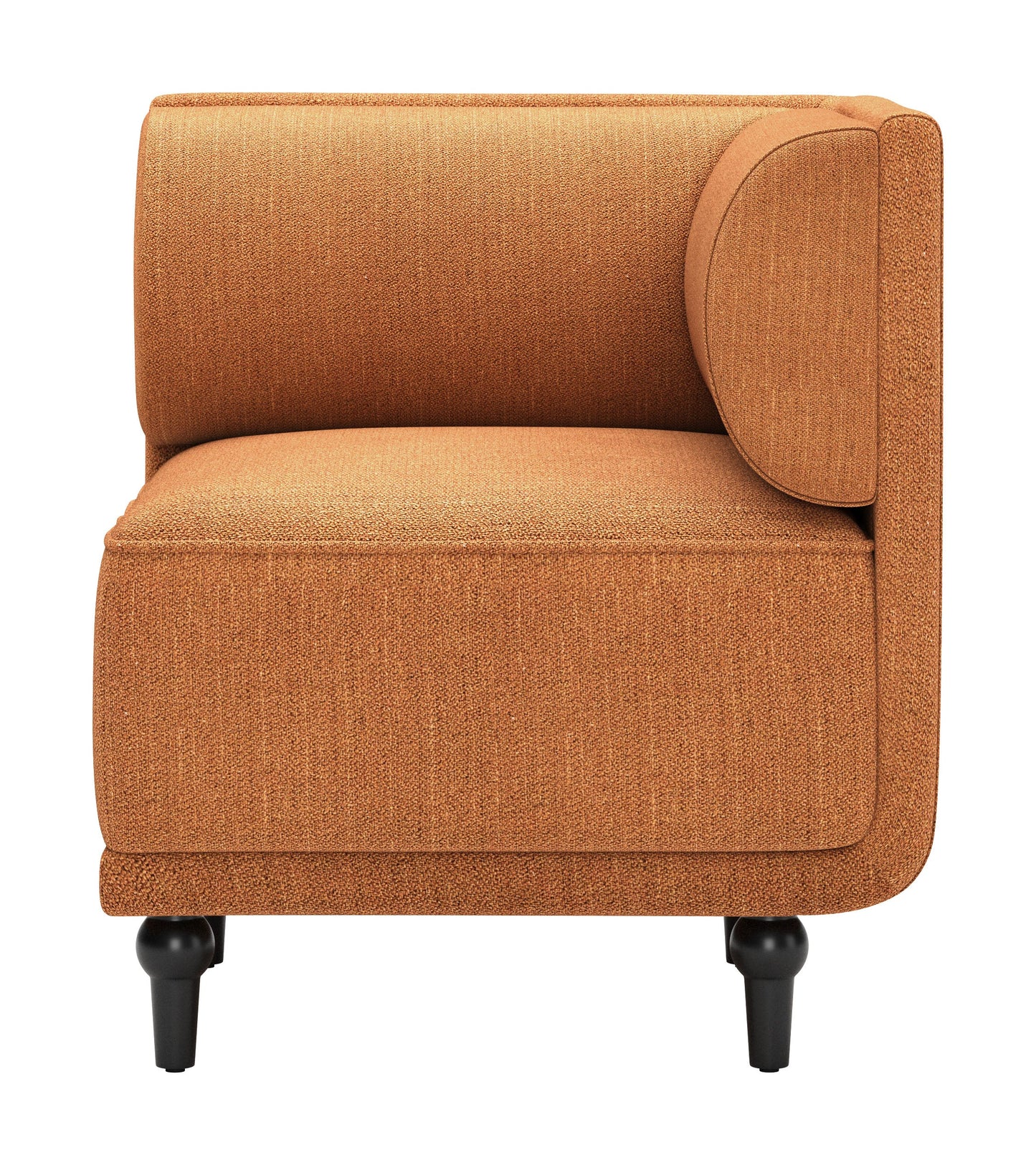 Malben Brown Corner Chair - Ornate Home