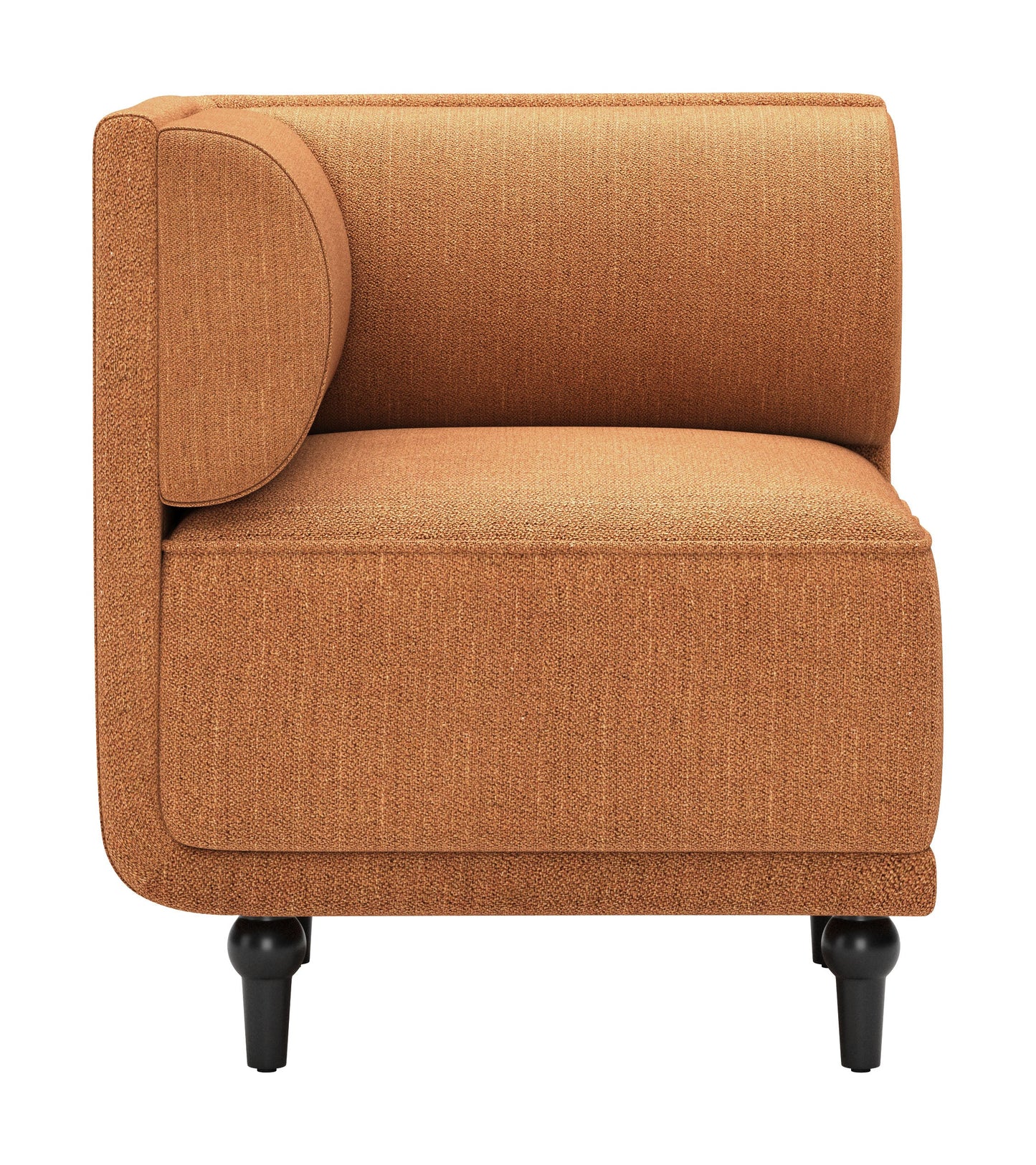 Malben Brown Corner Chair - Ornate Home