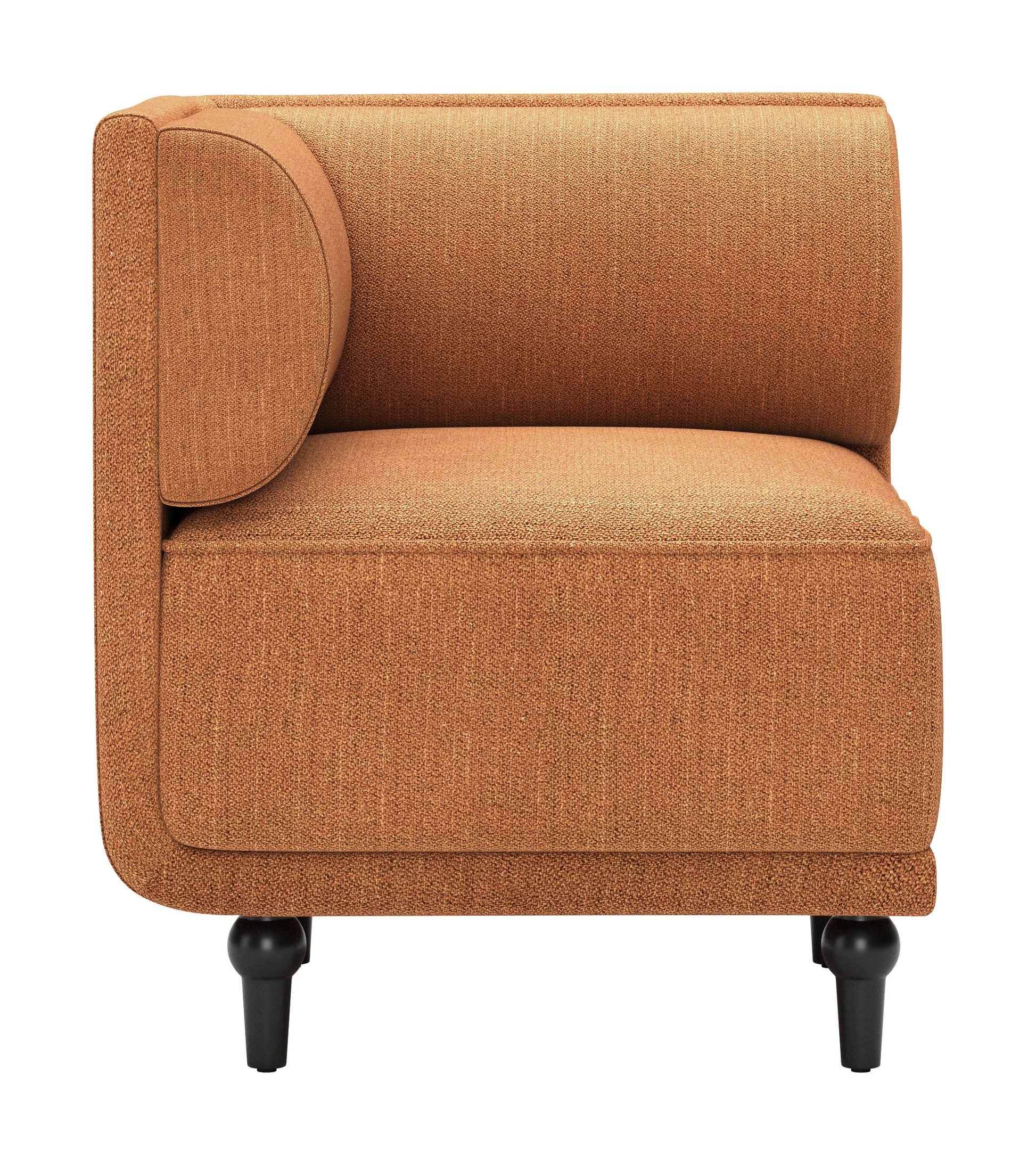 Malben Brown Corner Chair - Ornate Home