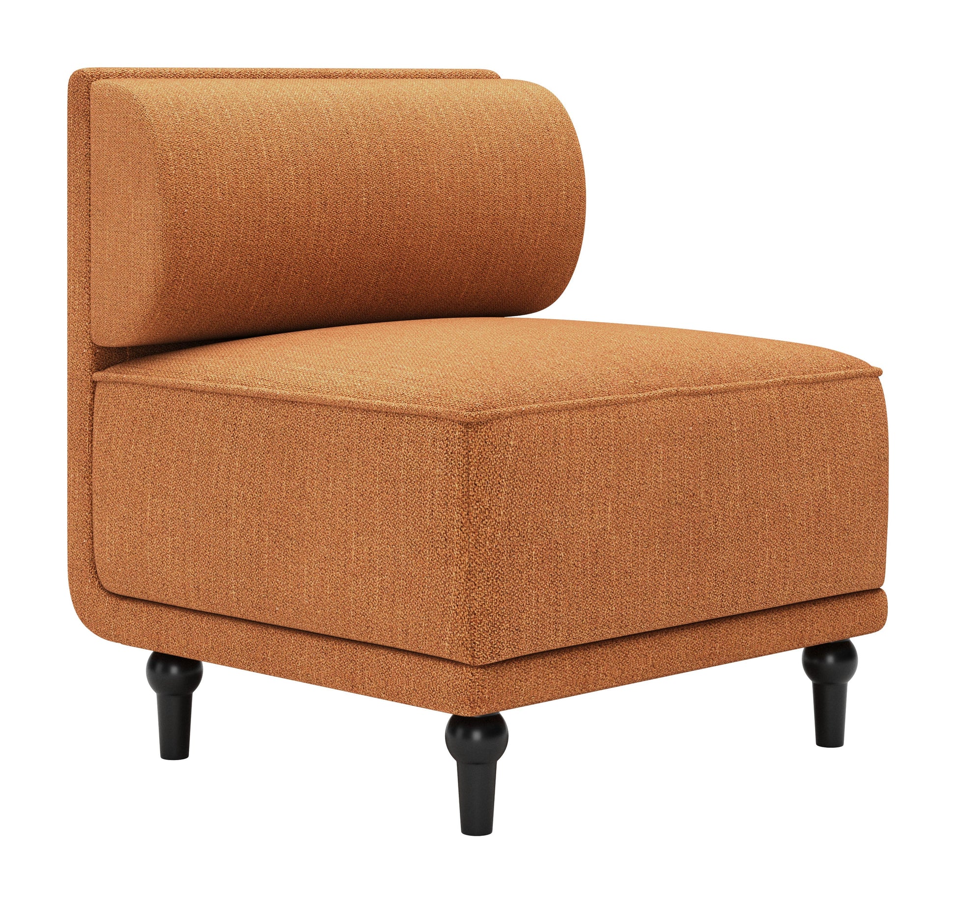 Malben Brown Middle Chair - Ornate Home