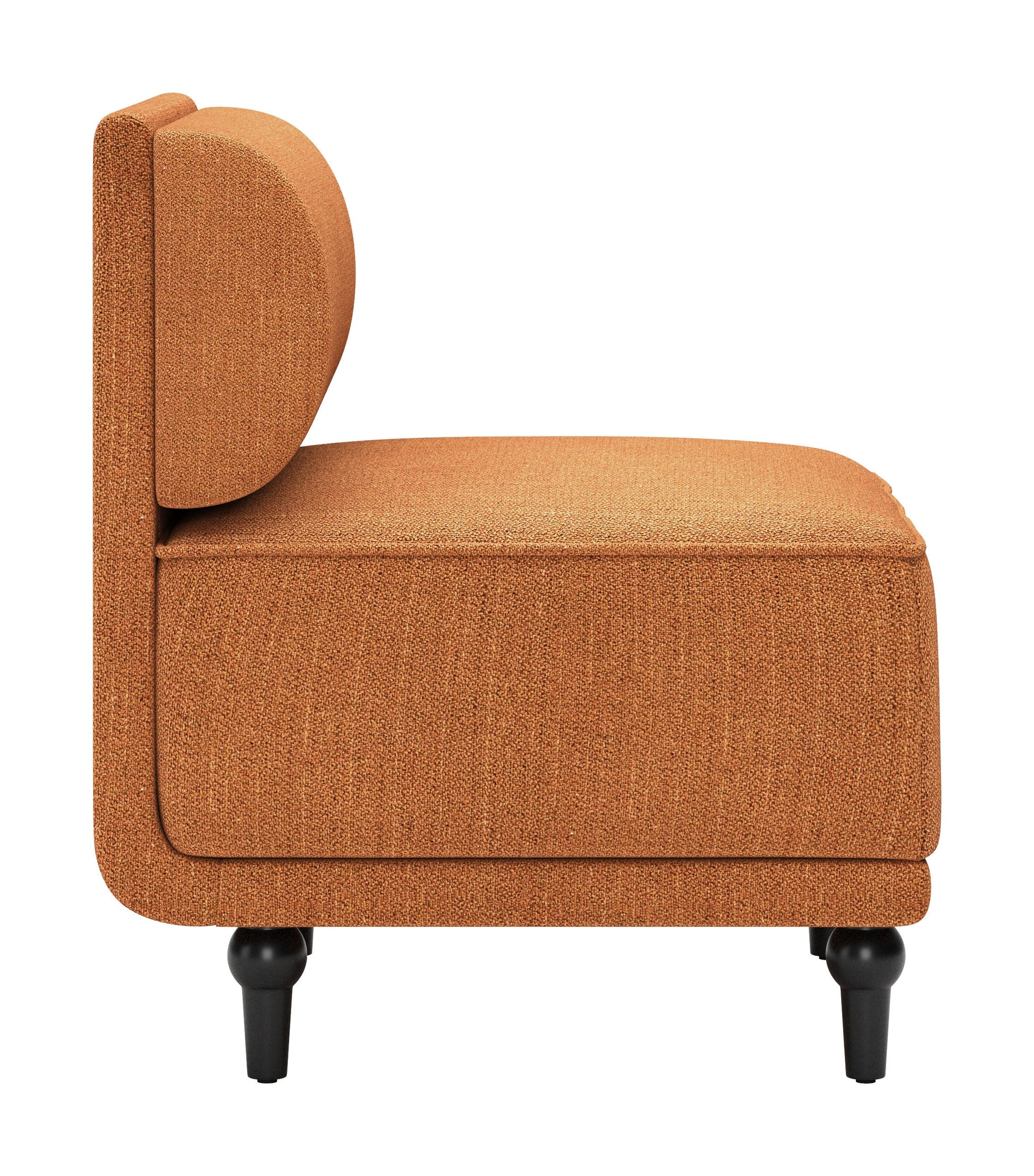 Malben Brown Middle Chair - Ornate Home
