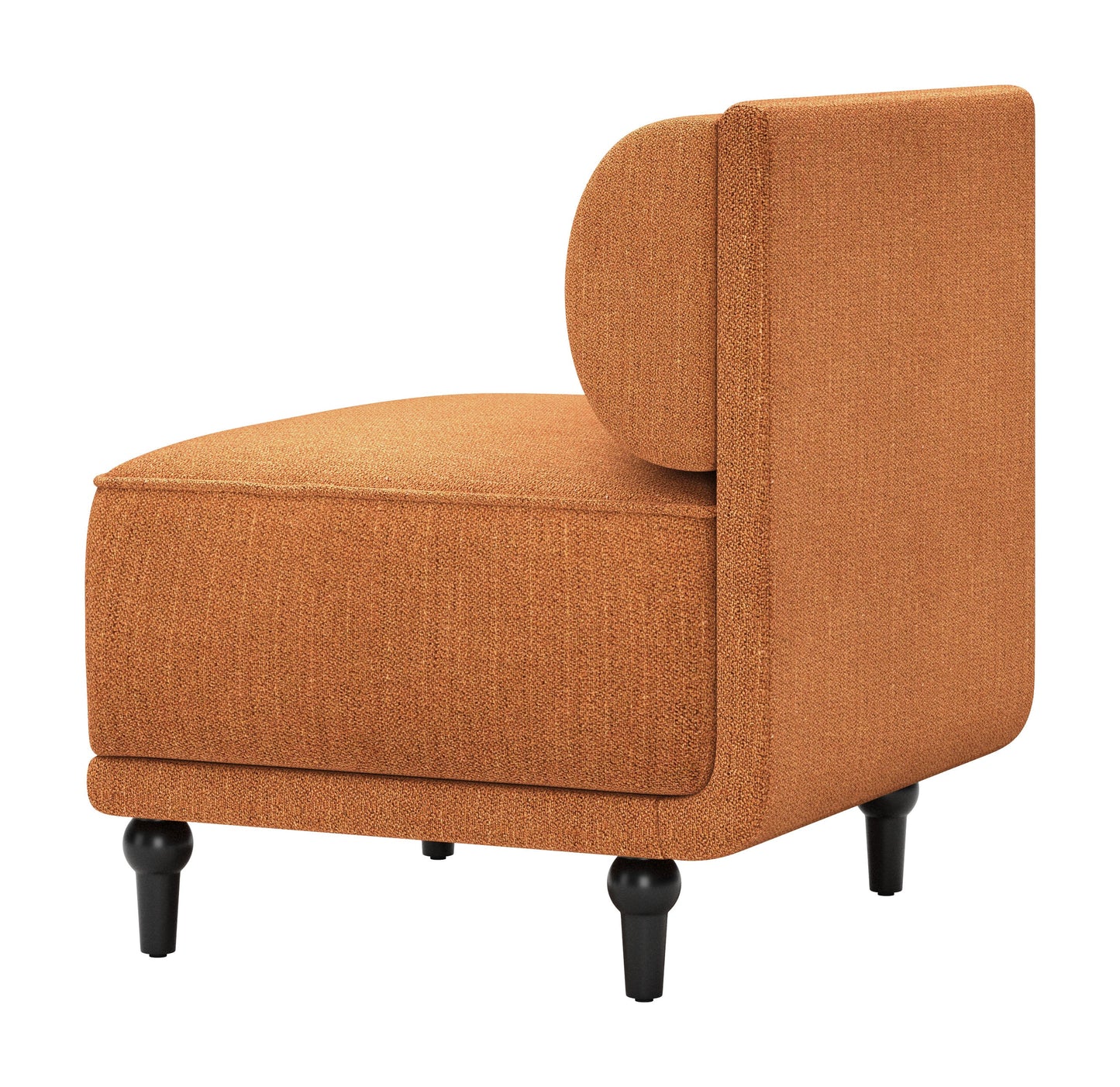 Malben Brown Middle Chair - Ornate Home