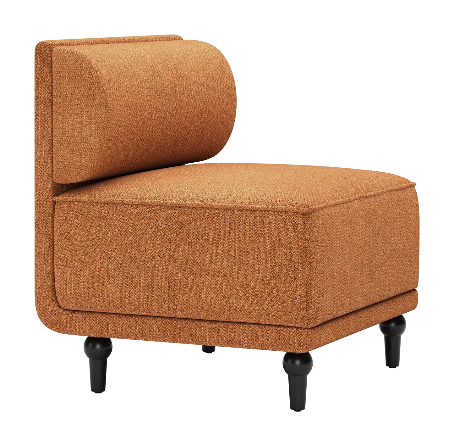 Malben Brown Middle Chair - Ornate Home
