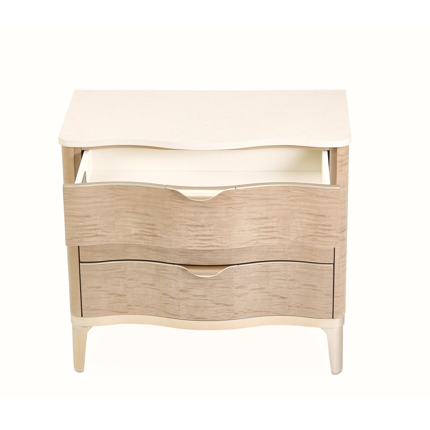 Malibu Crest Blush 3-Drawer Nightstand - Ornate Home