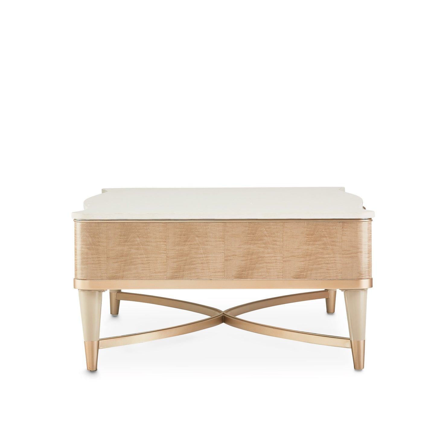 Malibu Crest Blush Rectangular Cocktail Table - Ornate Home