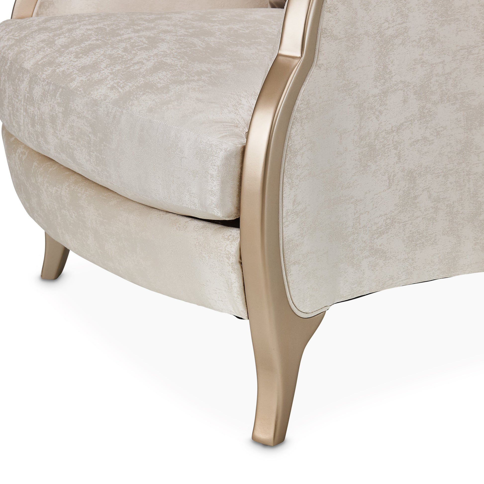 Malibu Crest Chardonnay/Cloud White Chair - Ornate Home
