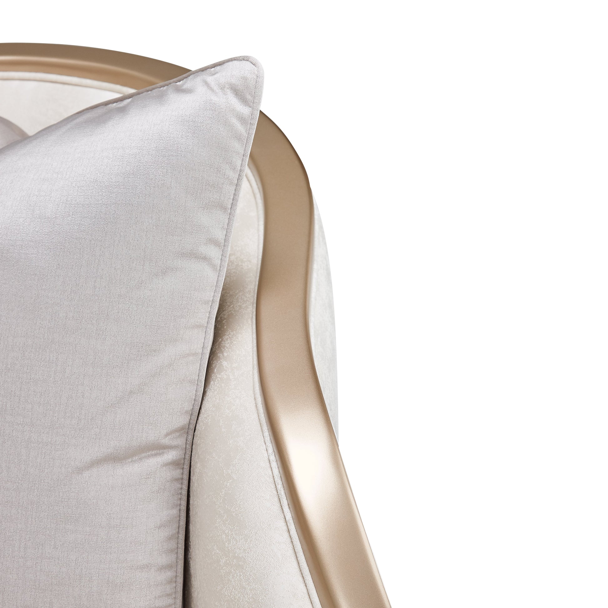 Malibu Crest Chardonnay/Cloud White Chair and Half - Ornate Home