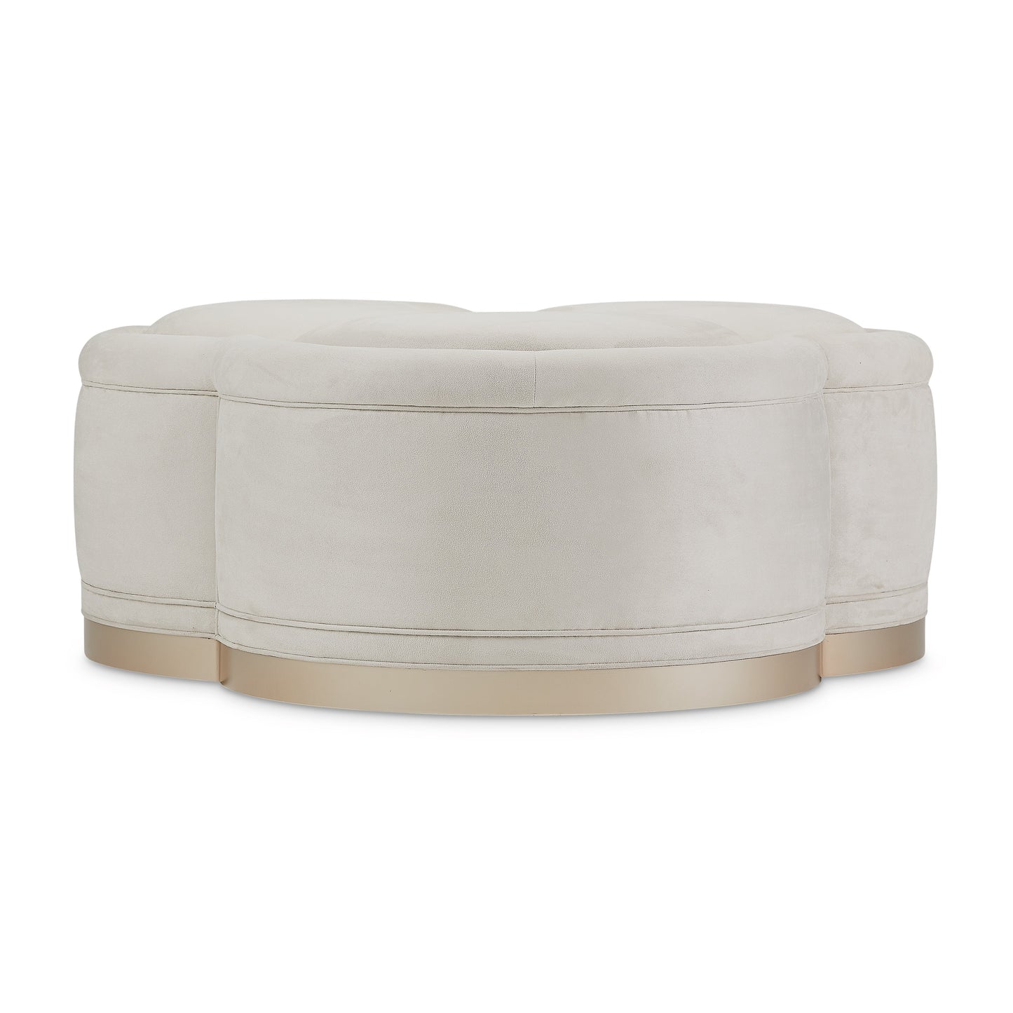 Malibu Crest Chardonnay/Doe Cocktail Ottoman - Ornate Home