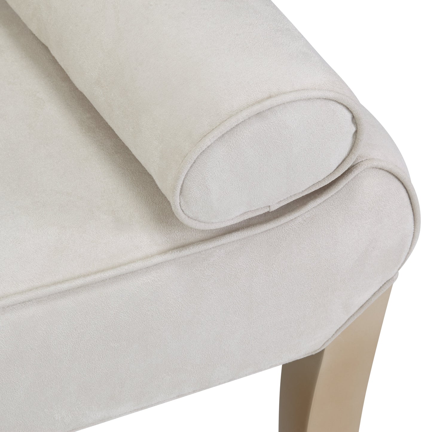 Malibu Crest Chardonnay/Doeskin Bed Bench - Ornate Home