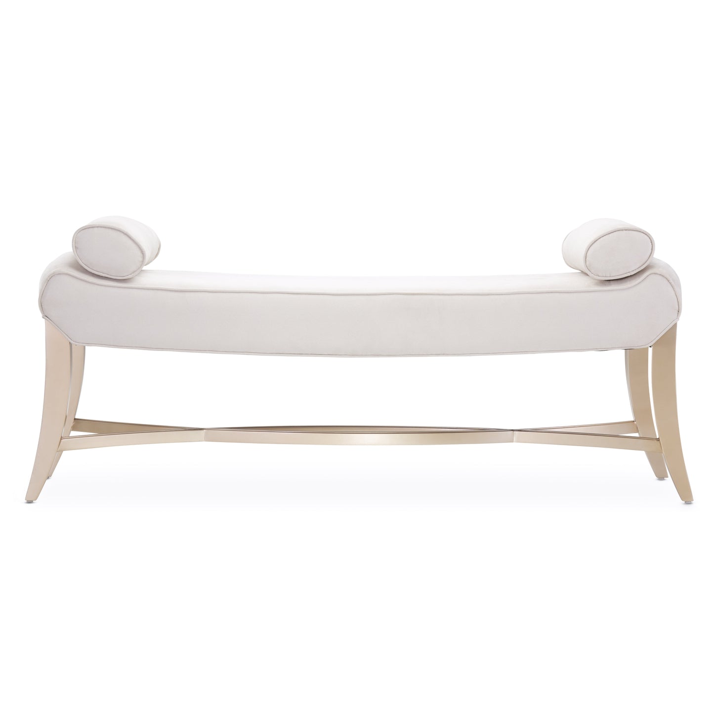 Malibu Crest Chardonnay/Doeskin Bed Bench - Ornate Home