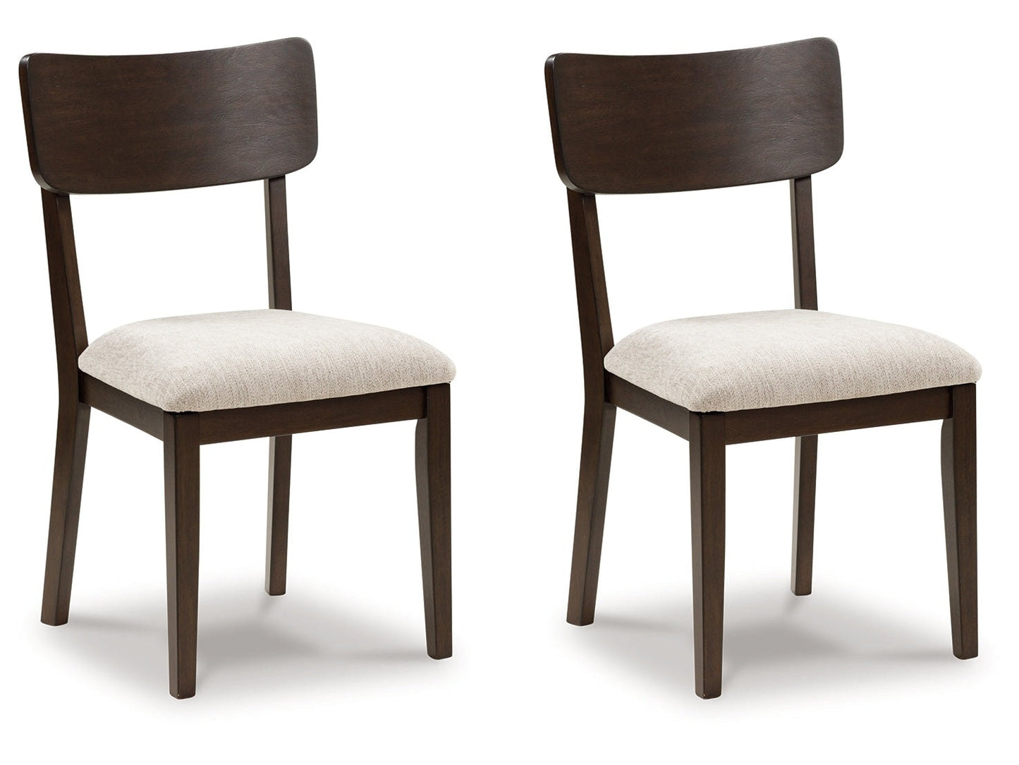 Mallenette Merlot Dining Upholstered Side Chair (Set of 2)- Viva Furn