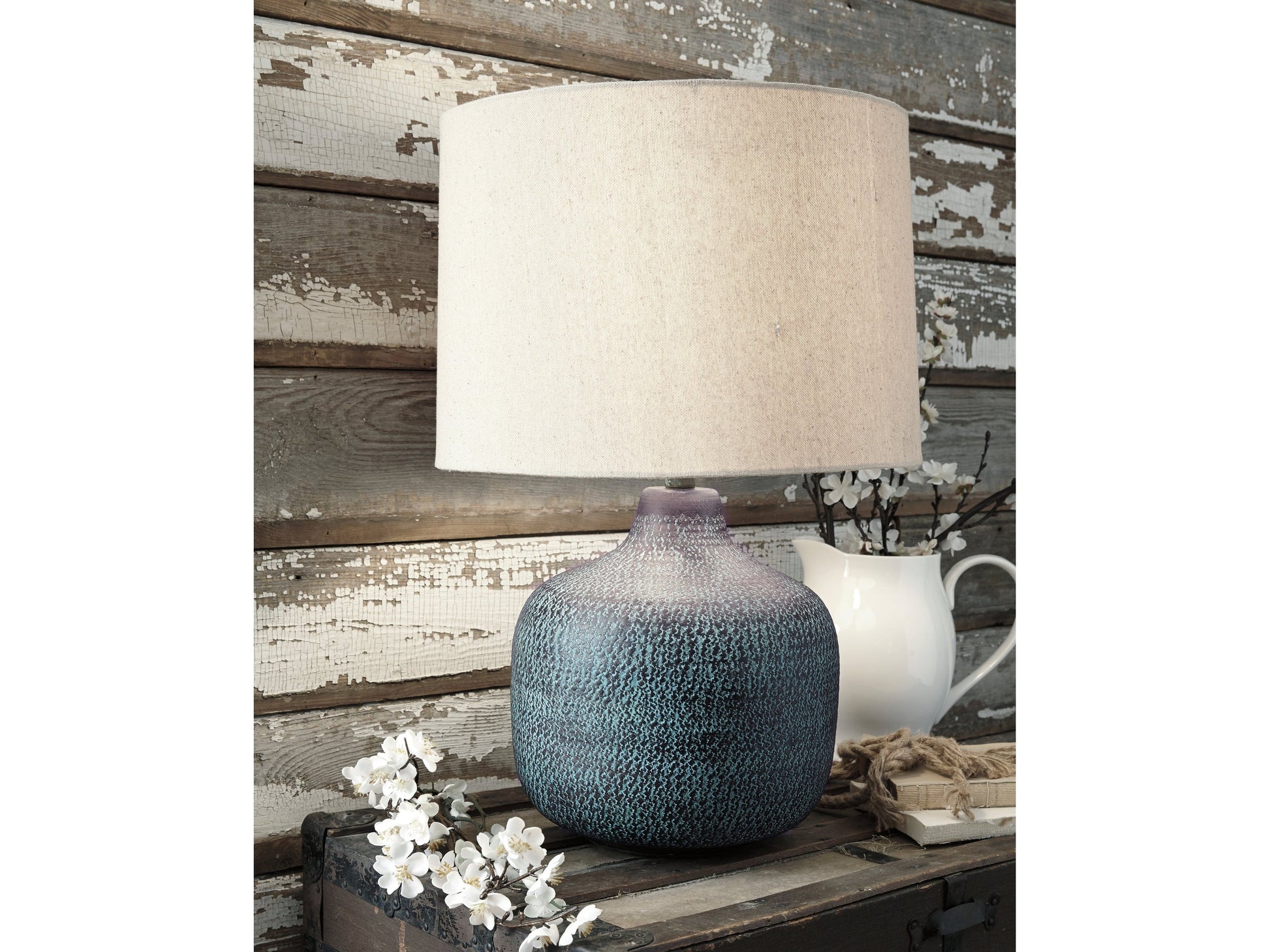 Malthace Patina Table Lamp (Set of 2)- Viva Furn