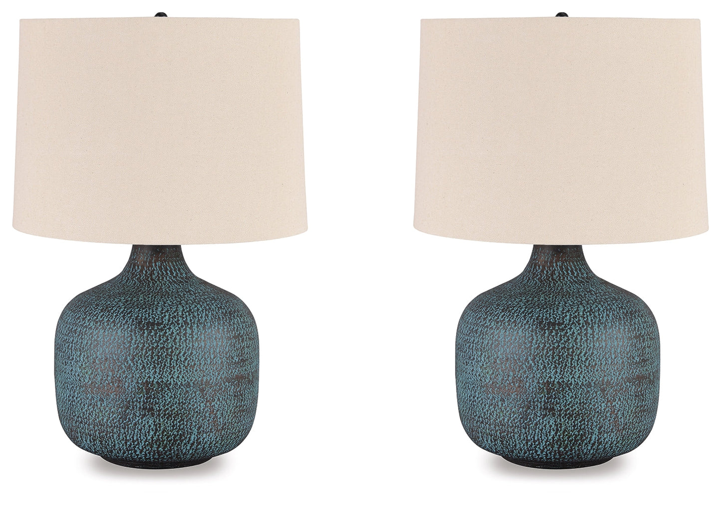 Malthace Patina Table Lamp (Set of 2)- Viva Furn
