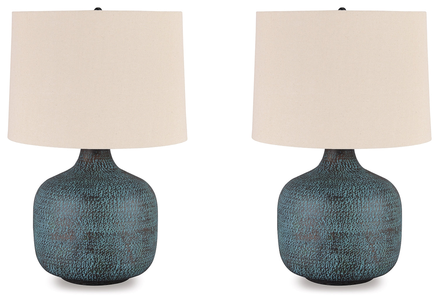 Malthace Patina Table Lamp (Set of 2)- Viva Furn