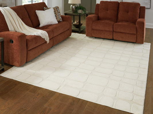 Malvinsboro Sandstone Washable Large Rug- Viva Furn