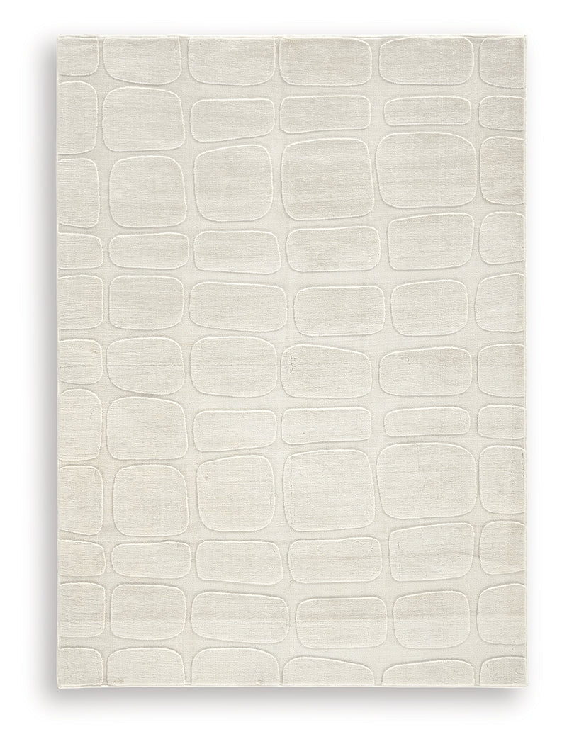 Malvinsboro Sandstone Washable Medium Rug- Viva Furn