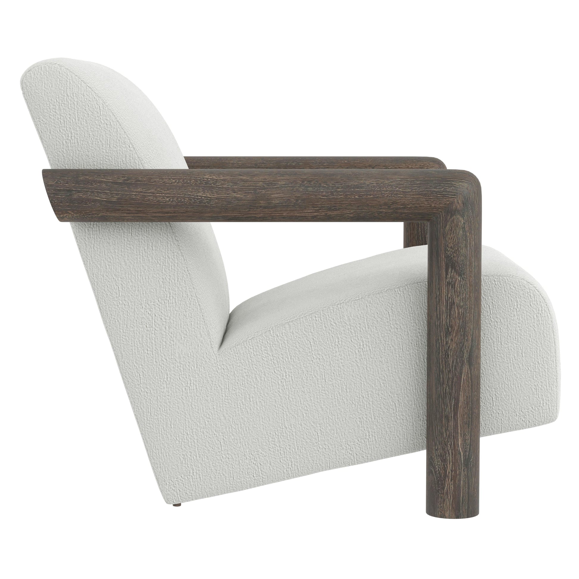 Mara Smoked Truffle/White/Cream Outdoor Chair - Ornate Home