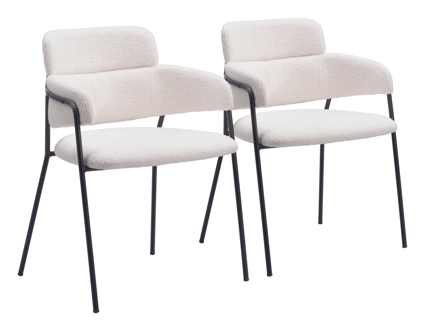 Marcel Cream Dining Chair (Set of 2) - Ornate Home