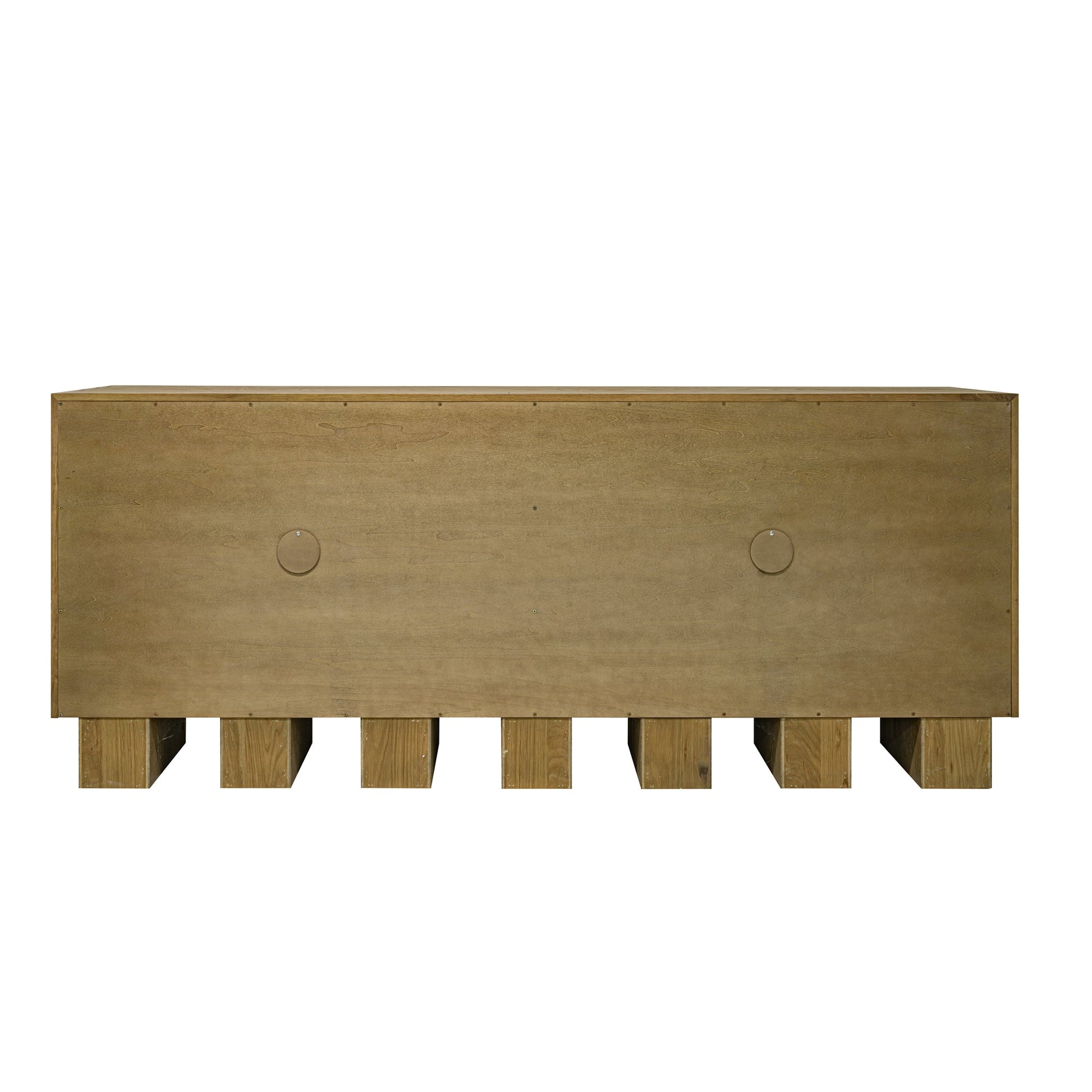 Marcelle White/Natural Sideboard - Ornate Home