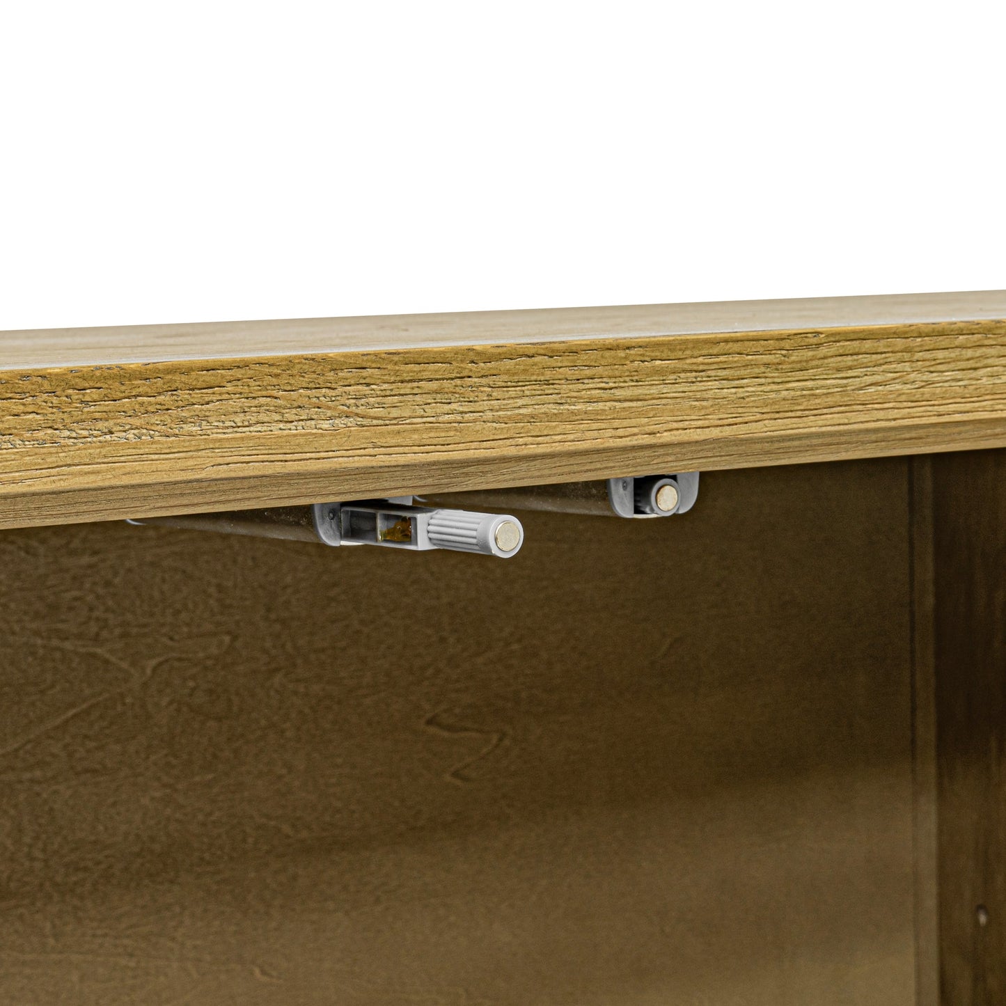 Marcelle White/Natural Sideboard - Ornate Home